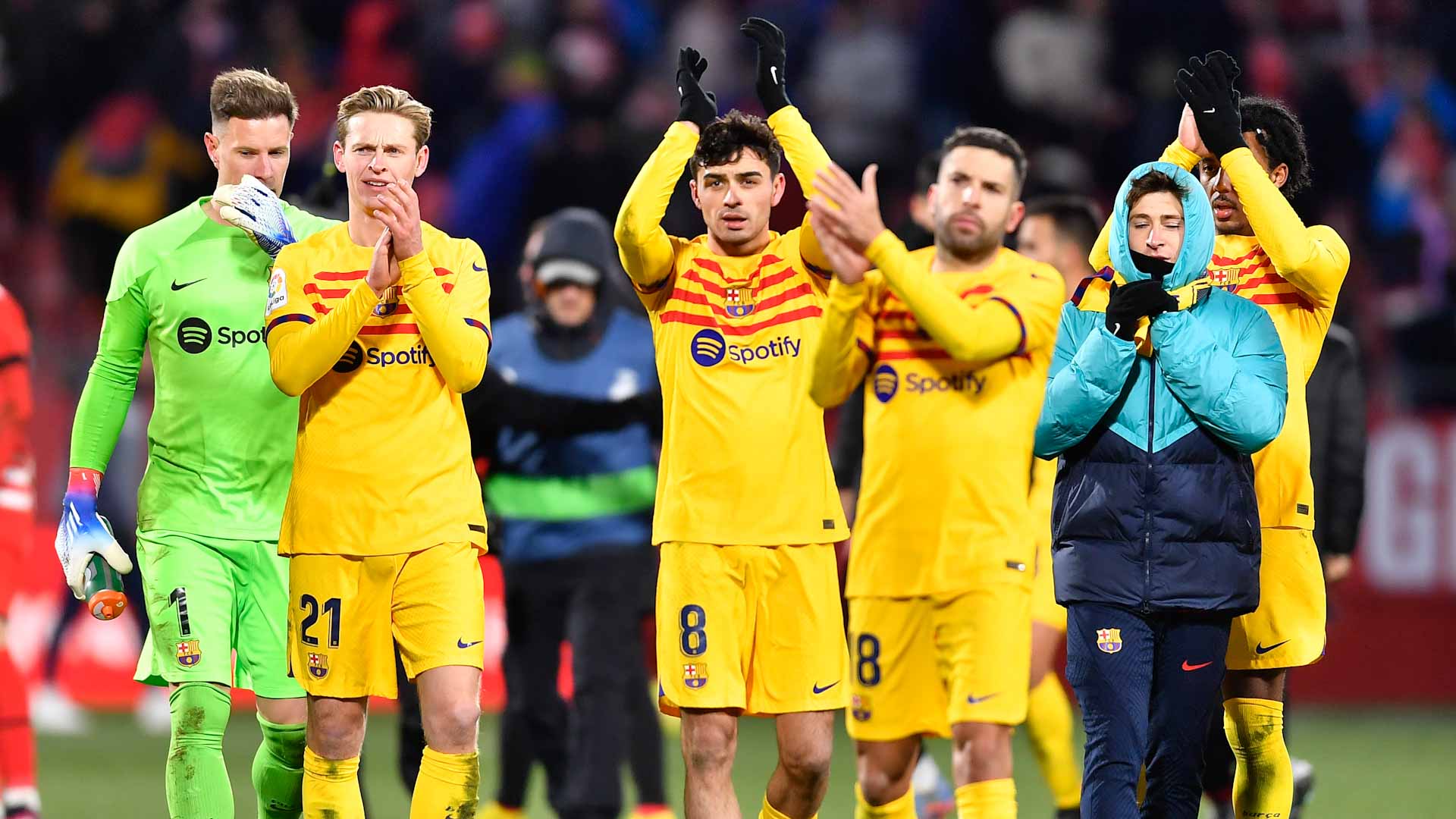 صورة بعنوان: برشلونة يعزز صدارته للدوري الإسباني لكرة القدم 