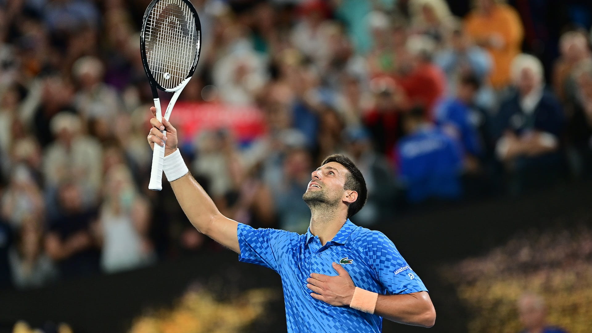 Image for the title: Djokovic wins Australian Open 