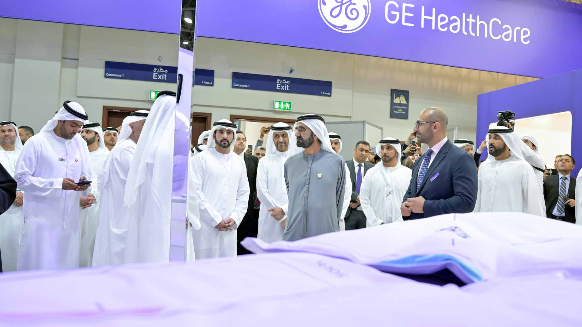 Image for the title: Mohammed bin Rashid inaugurates Arab Health 2023 