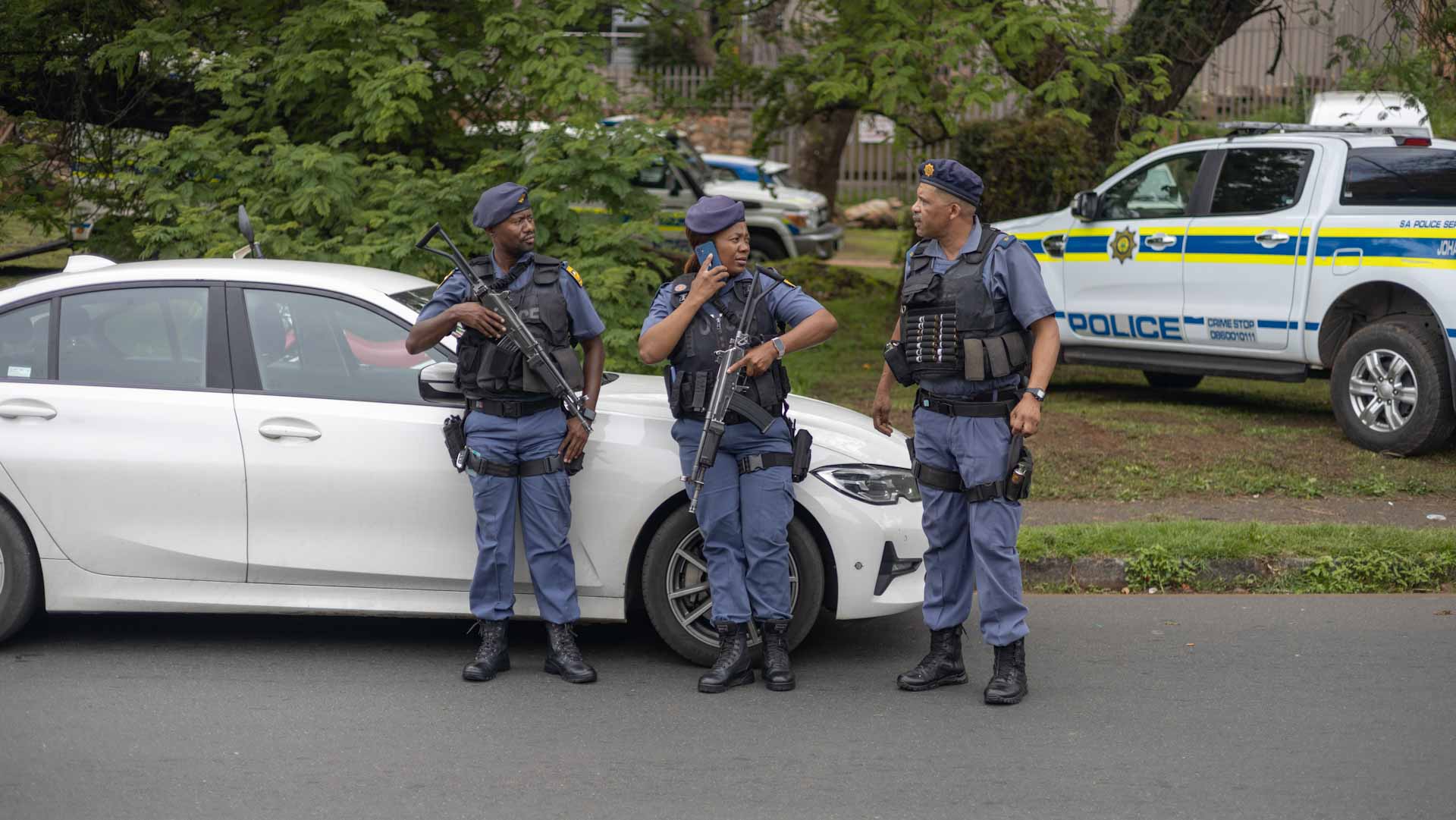 Image for the title: Eight shot dead at birthday party in South Africa - police 