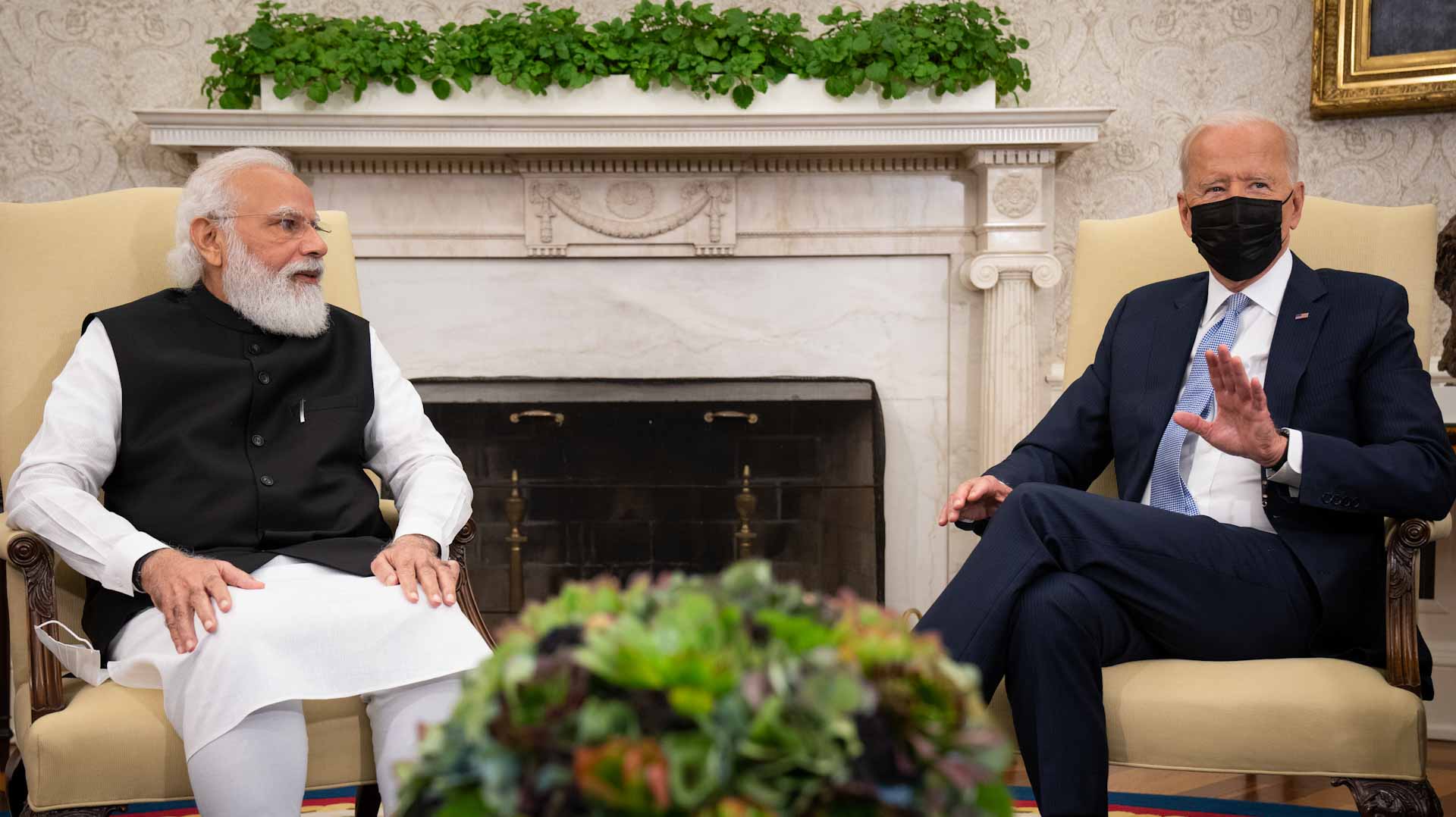 Image for the title: U.S., India partnership targets arms and AI to compete with China  