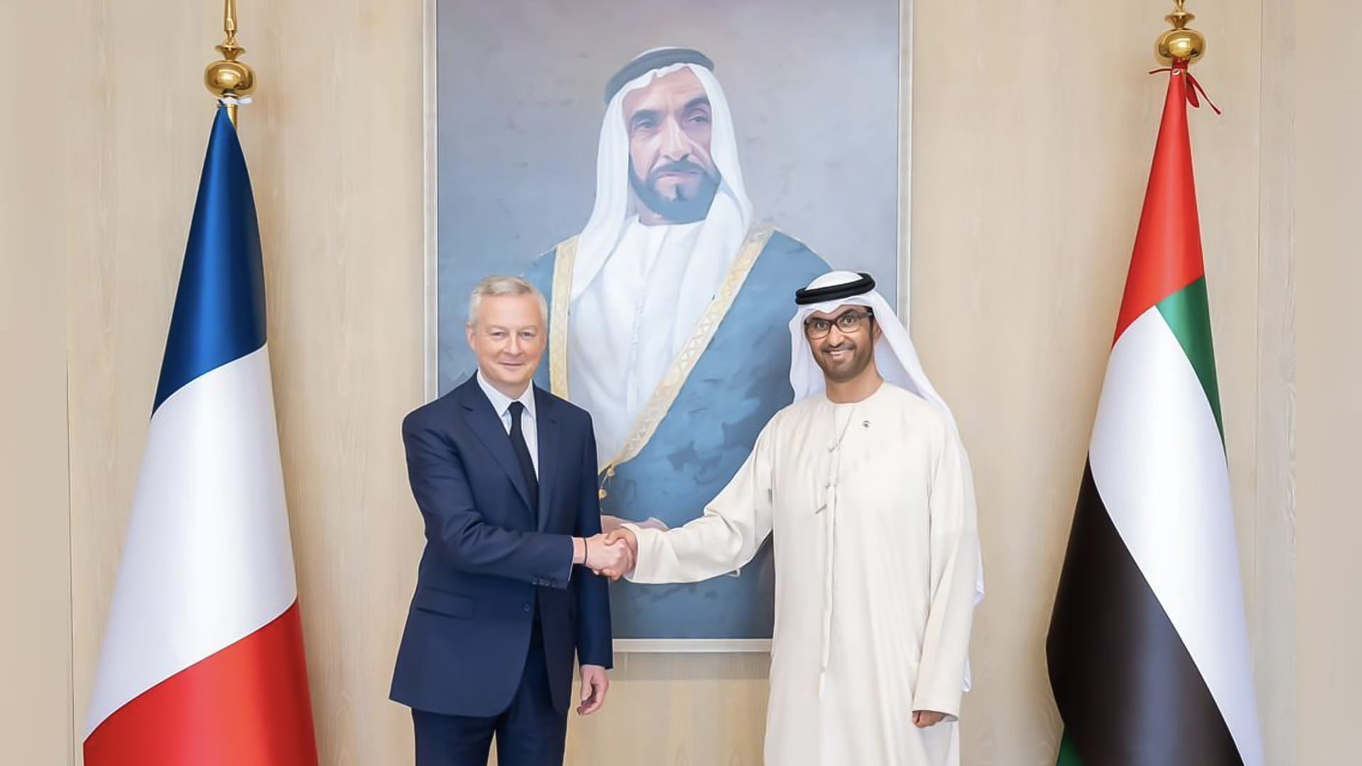 صورة بعنوان: الإمارات وفرنسا تطلقان برنامجاً مشتركاً لتسريع حلول الطاقة النظيفة 