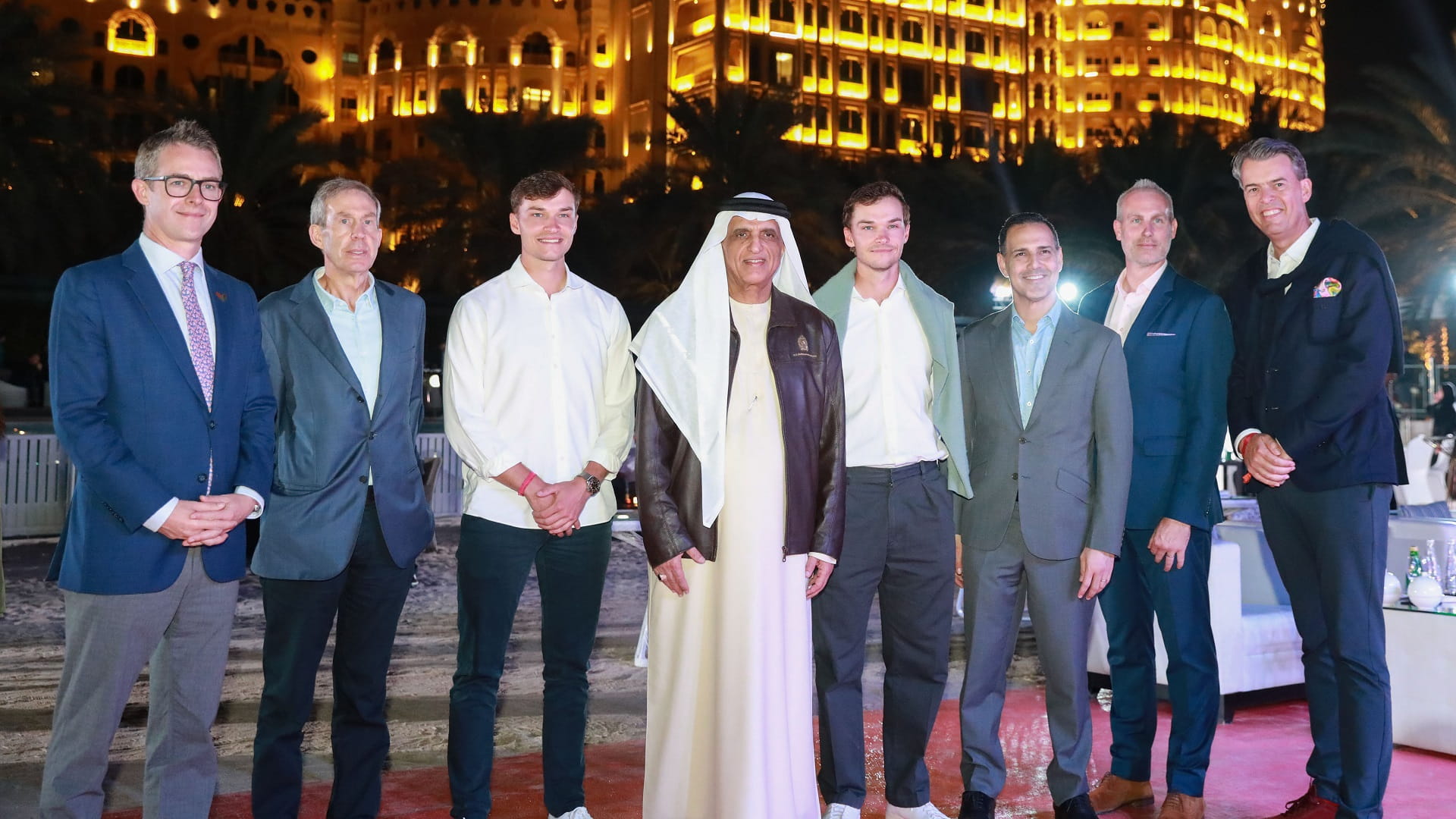 صورة بعنوان: سعود بن صقر يشهد حفل إطلاق بطولة رأس الخيمة للجولف 