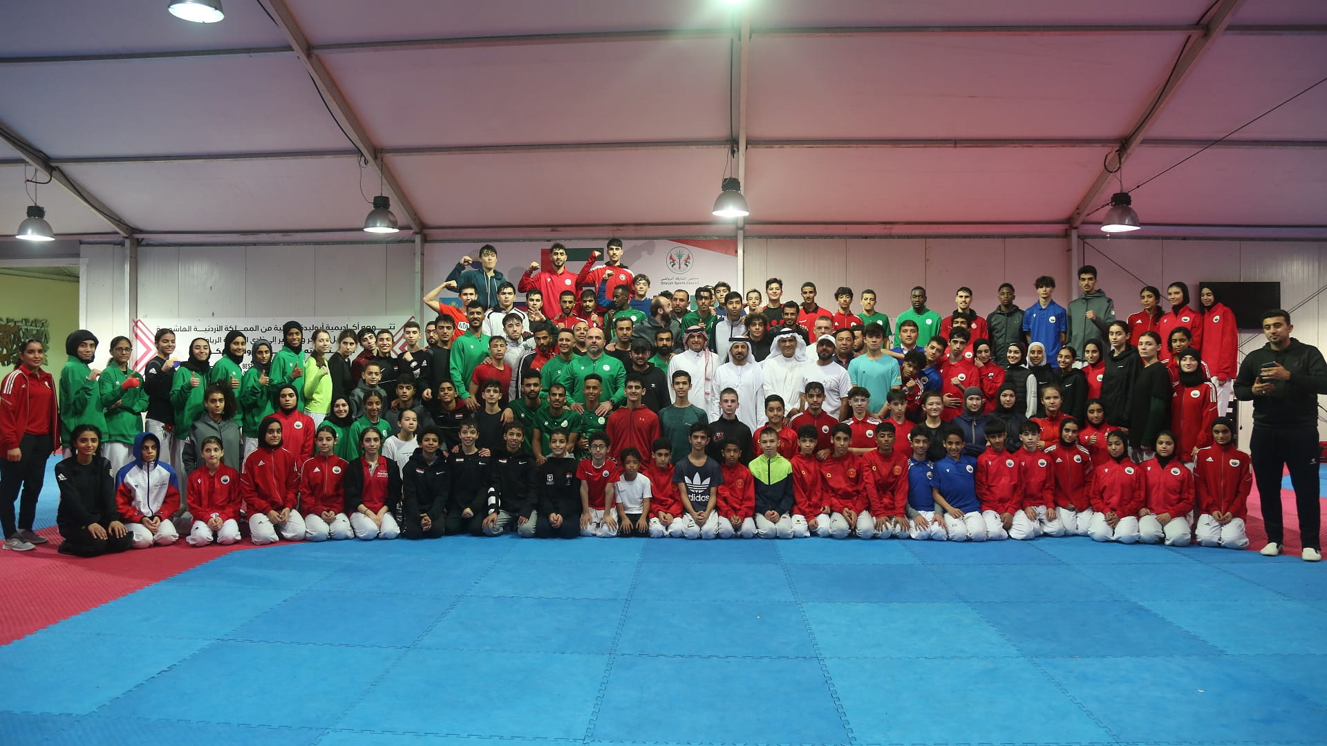 Image for the title: Ninth Taekwondo camp hosts 120 participants from 9 countries 
