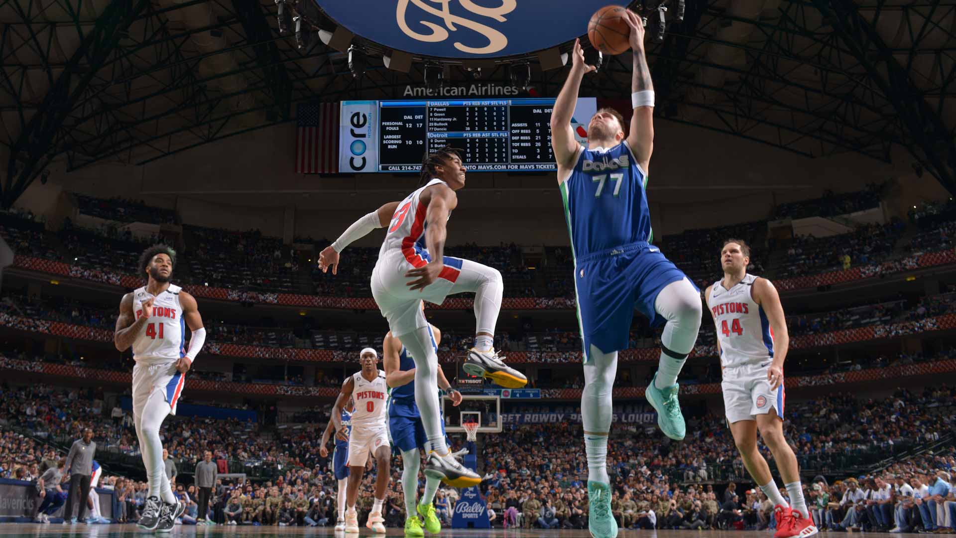 صورة بعنوان: دالاس مافريكس يتخطى ديترويت في السلة الأميركية 