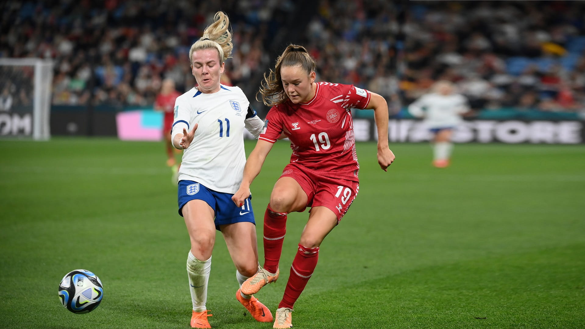 صورة بعنوان: المنتخب الإنجليزي يقترب من التأهل لدور الـ 16 بمونديال السيدات 