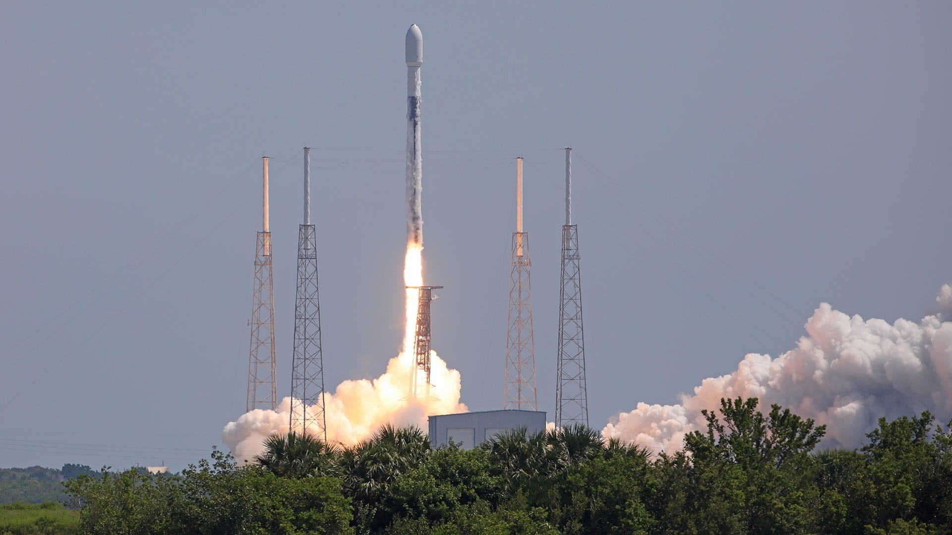 Image for the title: ESA’s space telescope launches to target universe's mysteries 