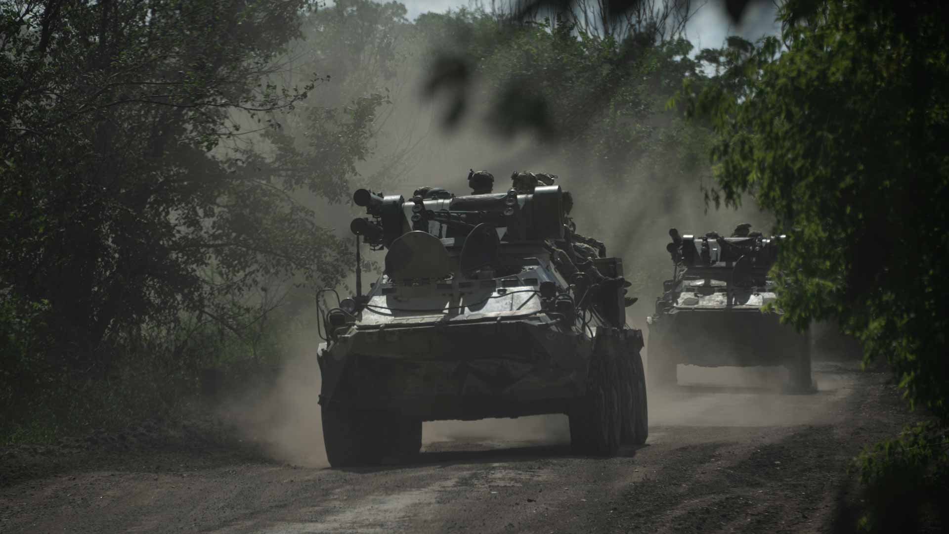 Image for the title: Kyiv targeted in overnight drone attack 