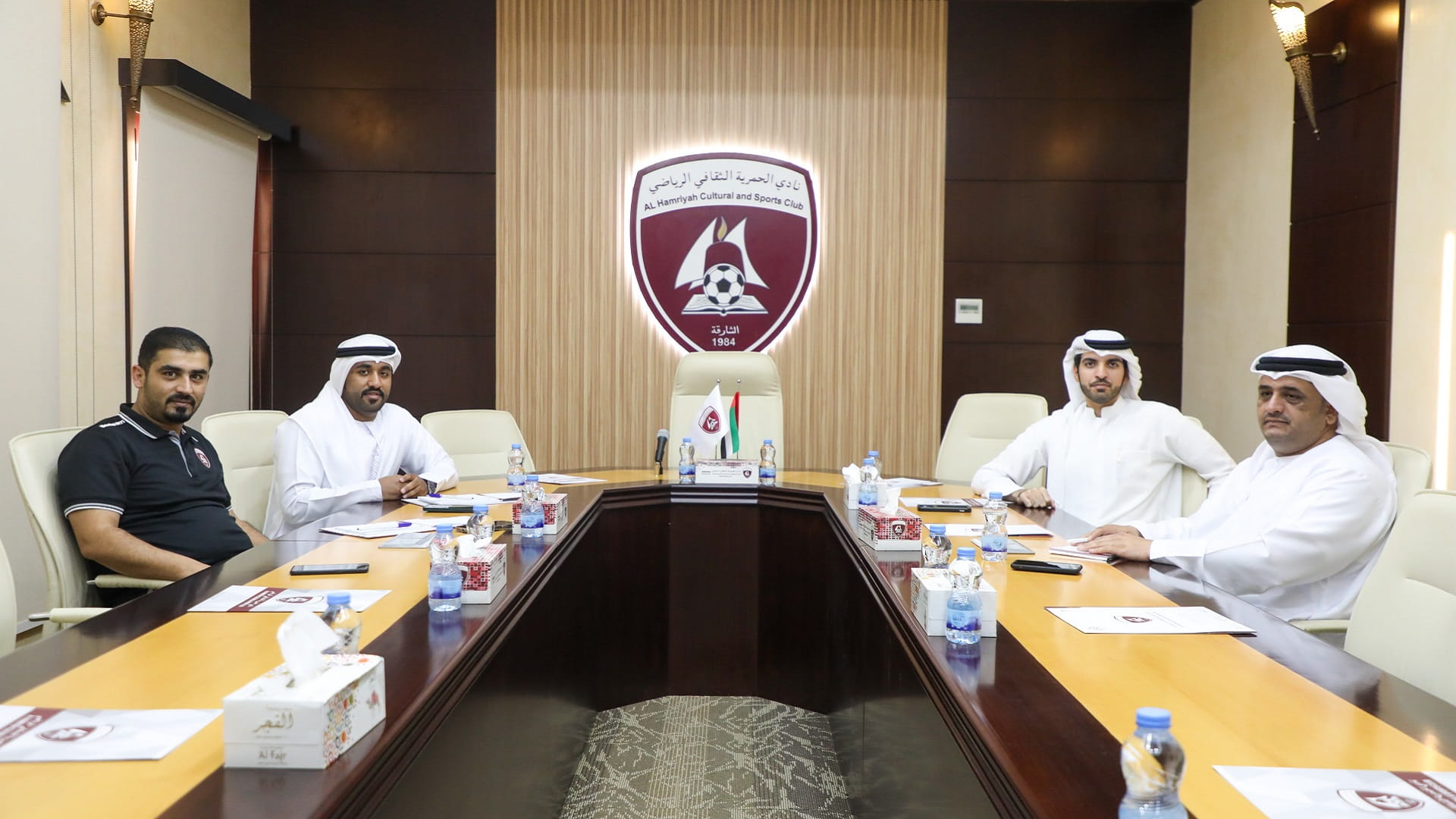 Image for the title: ‘Our Holiday Is Different’ cmte, Al Hamriyah Mcp holds meeting  