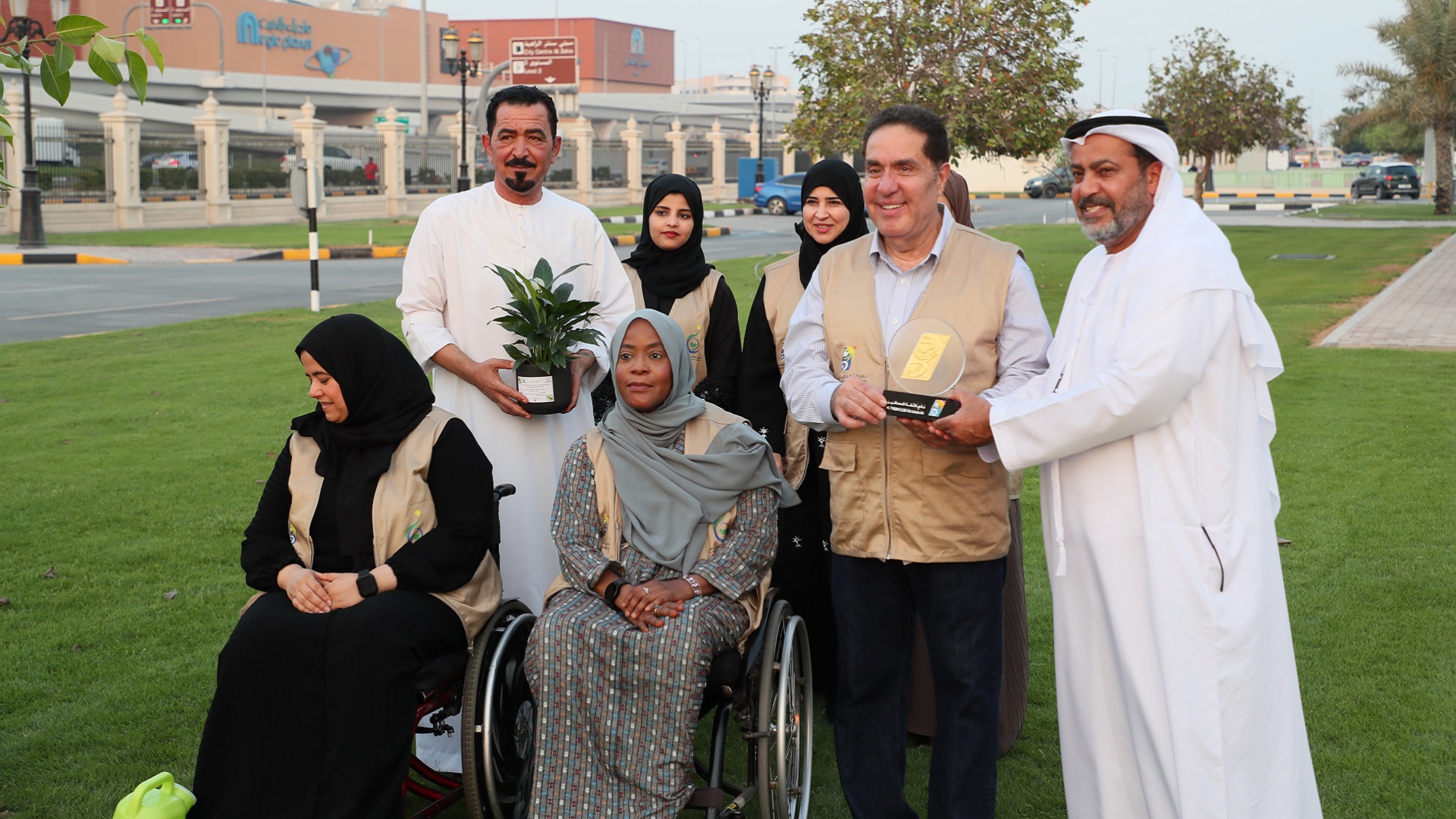 Image for the title: Al Thiqah Club shares sustainable initiatives with society orgs 
