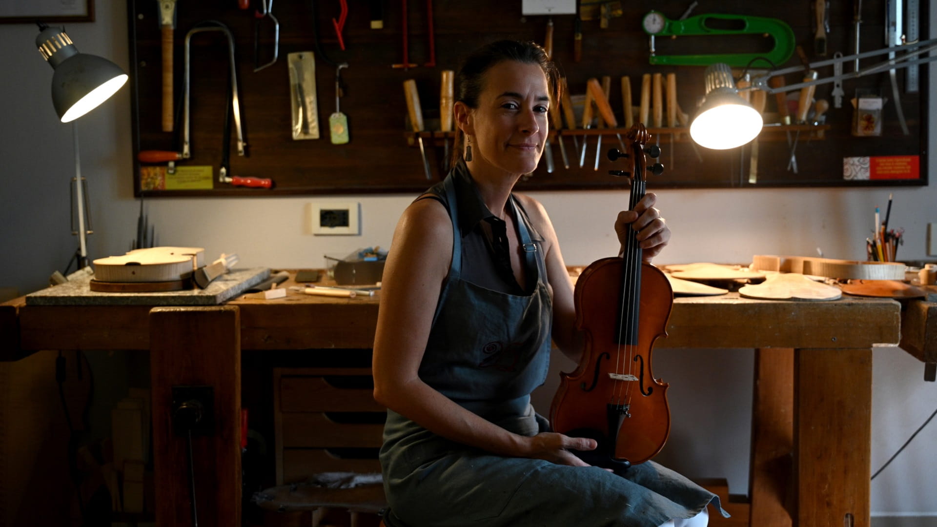 Image for the title: Stradivari's home workshop reopens in Italy 