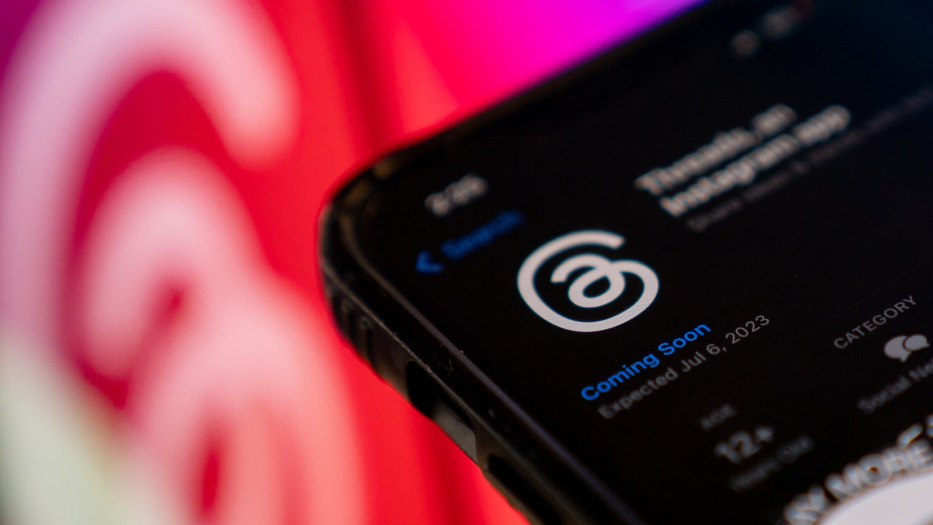 Image for the title: Meta's Threads app will not launch in Europe 