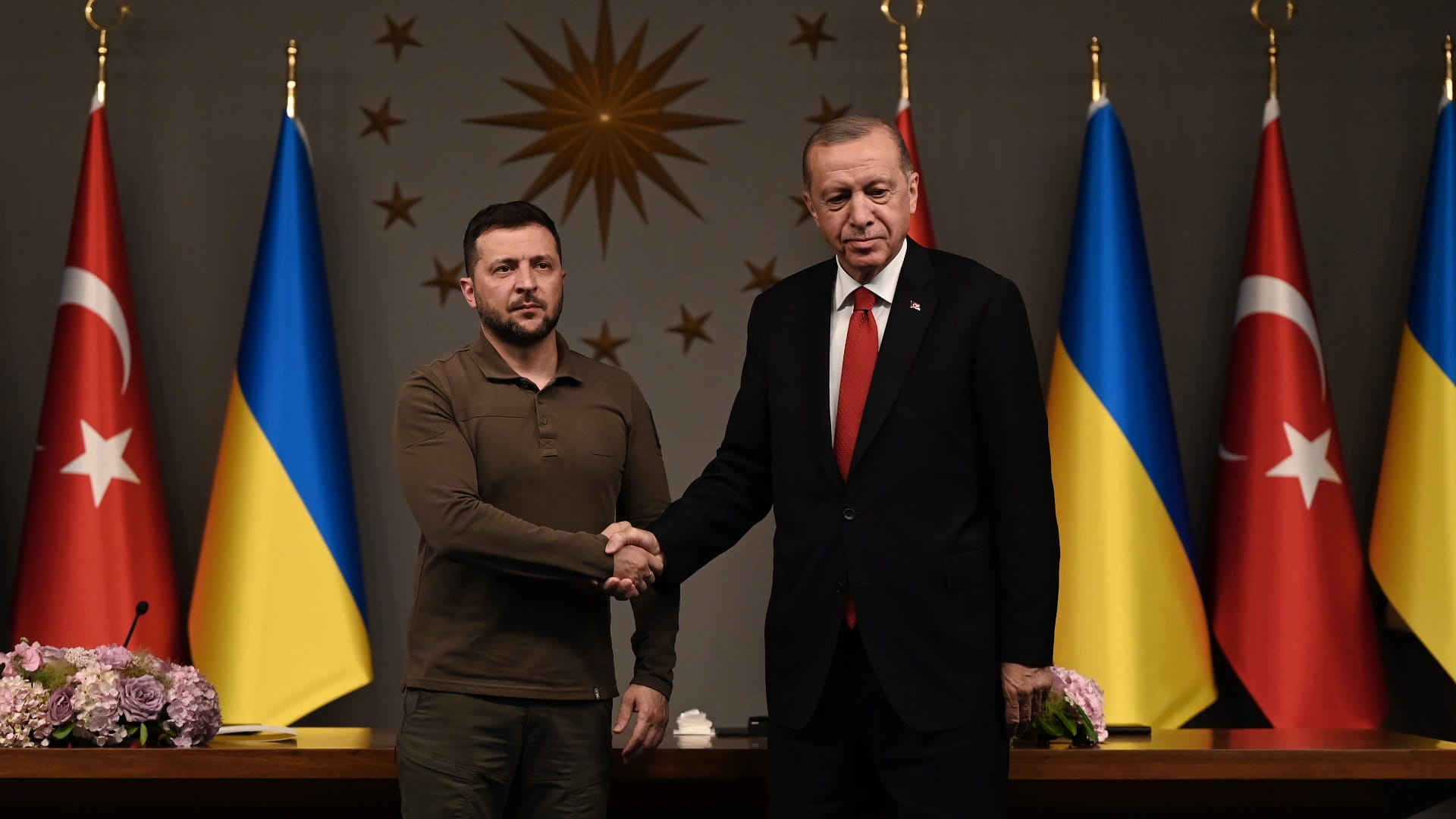 صورة بعنوان: أردوغان: أوكرانيا تستحق الانضمام للناتو وبوتين يزور تركيا بأغسطس  