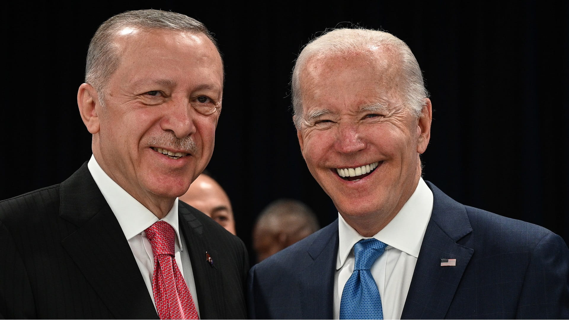 Image for the title: Erdogan and Biden discuss Sweden's NATO bid 