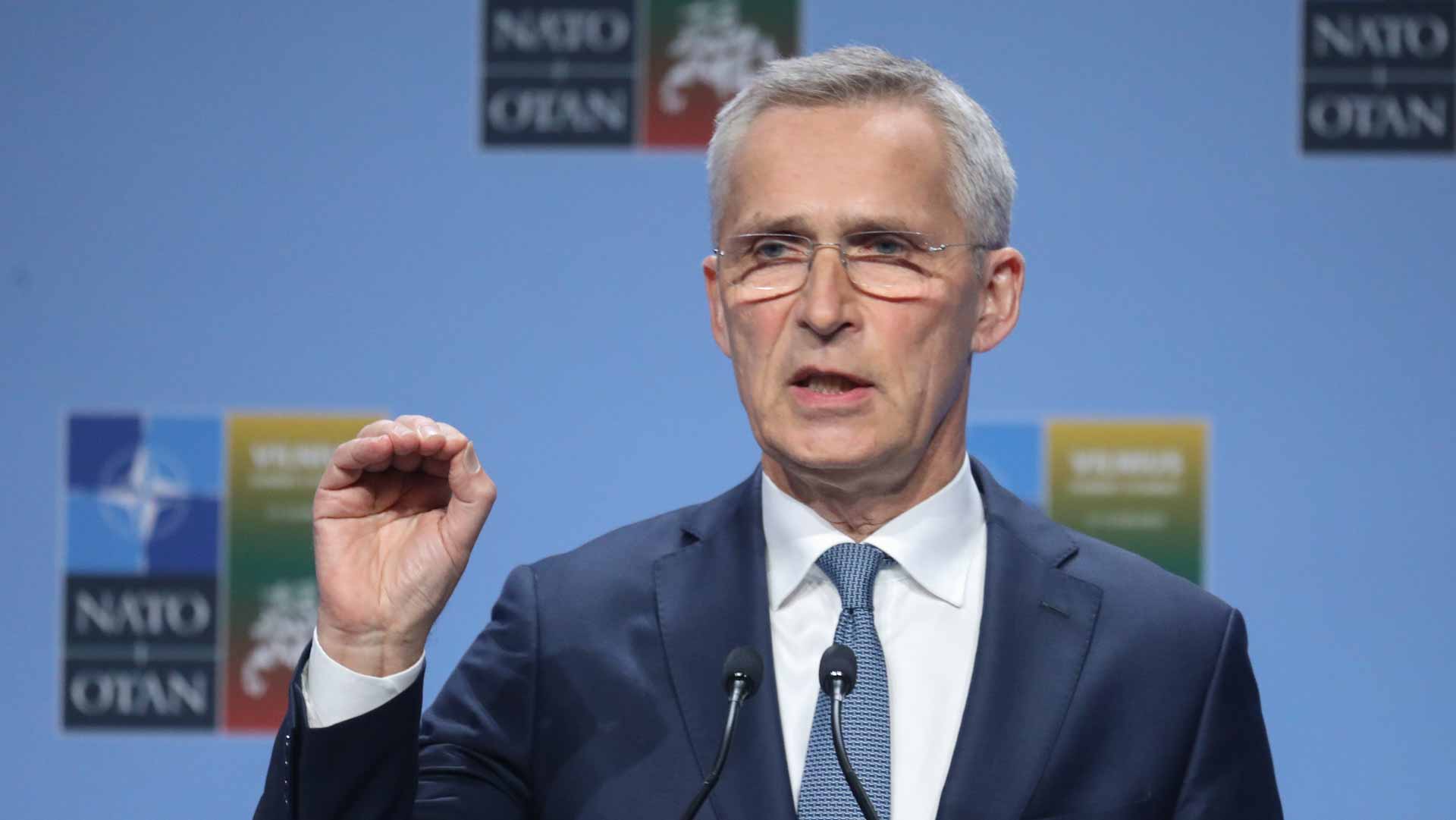 Image for the title: NATO struggles with Ukraine's bid at summit on Russia's doorstep 