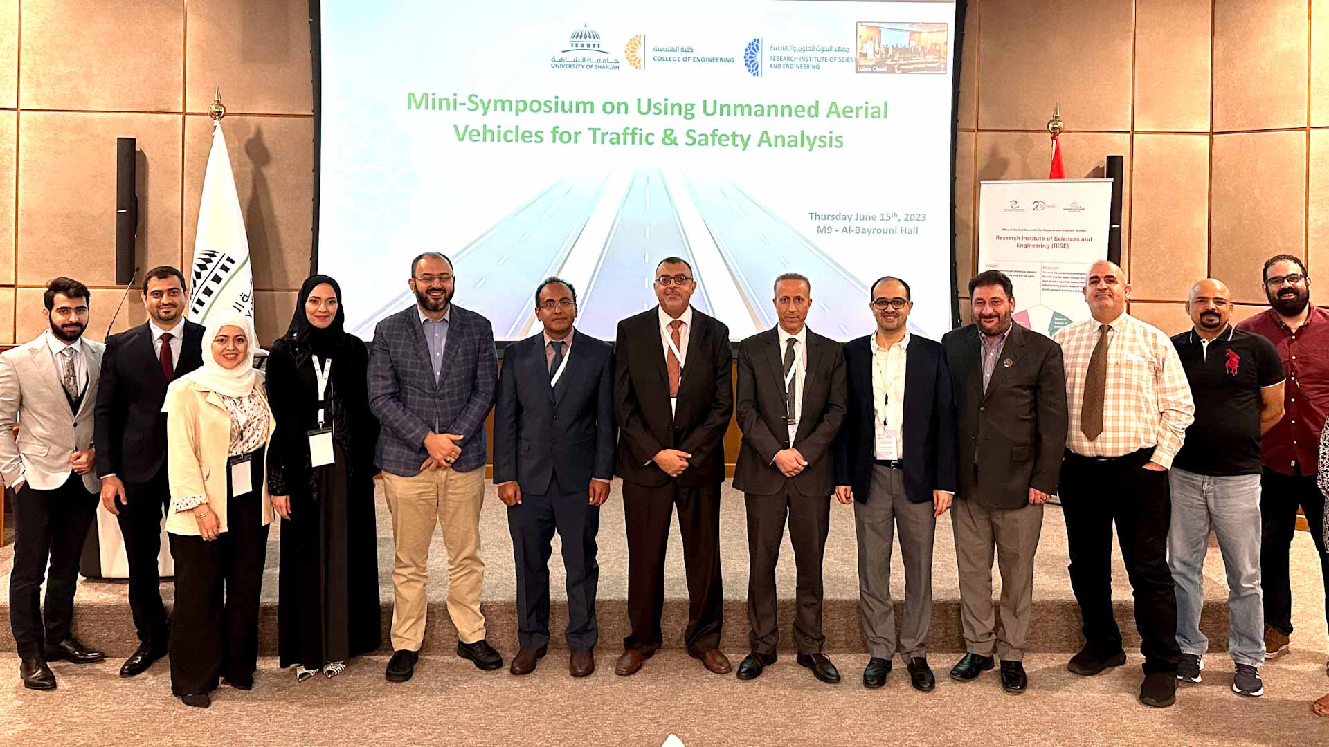 Image for the title: UOS hosts "Using Unmanned Aerial Vehicles for Traffic" symposium 