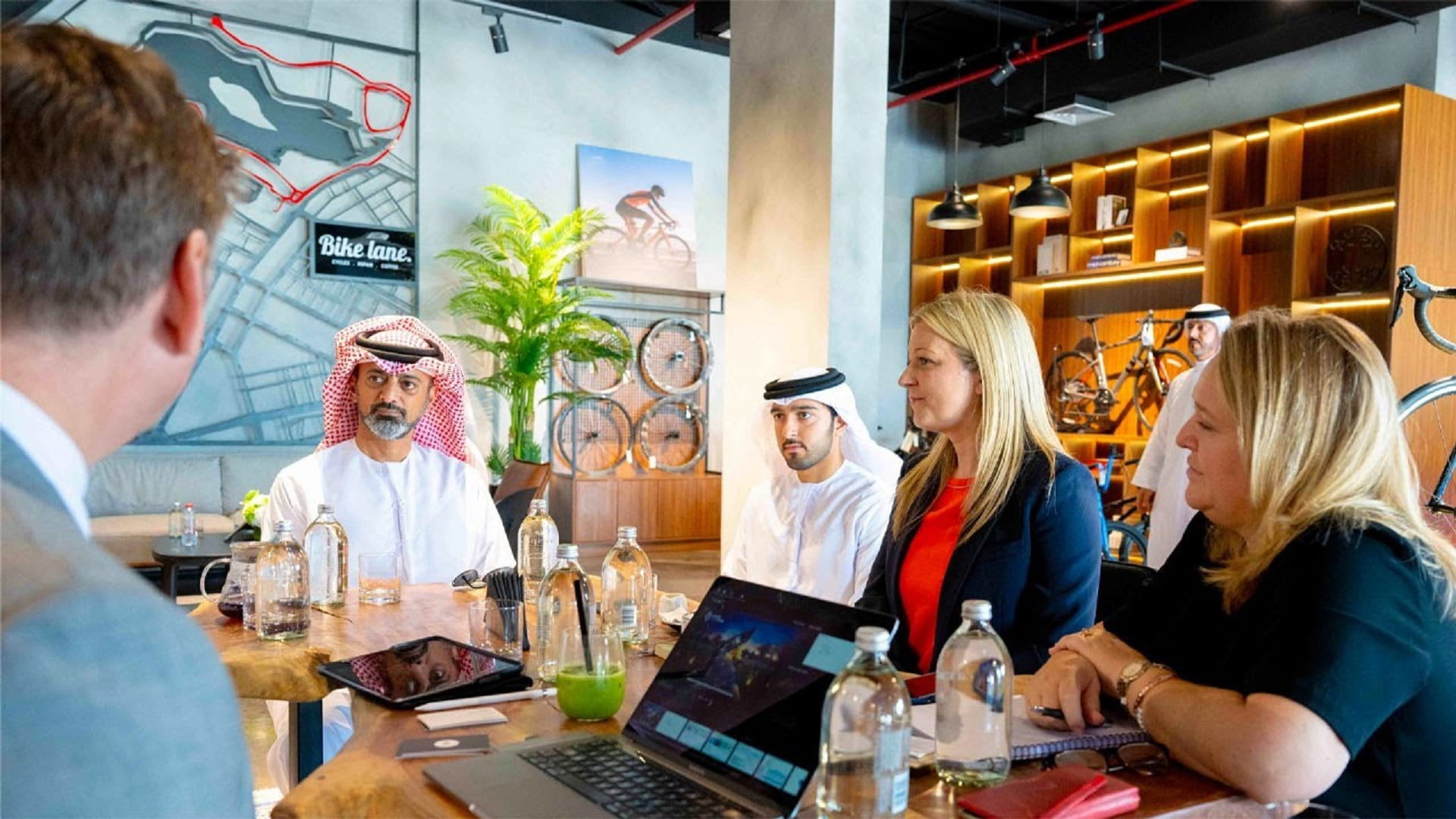 Image for the title: Ammar Al Nuaimi briefed about 'Heart of Ajman' project 