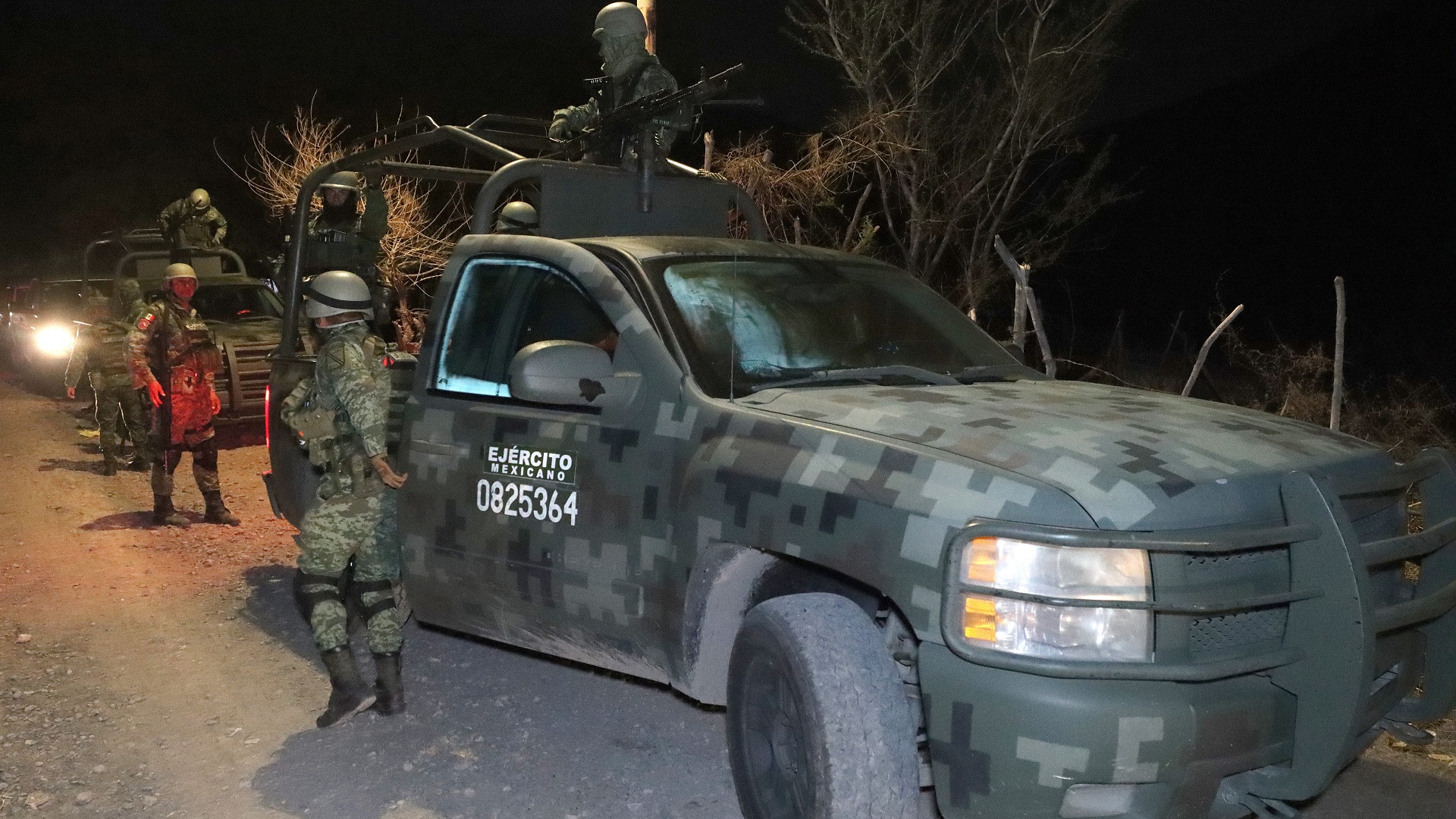 Image for the title: Explosives attack kills 3 police officers, wounds 10 in Mexico 