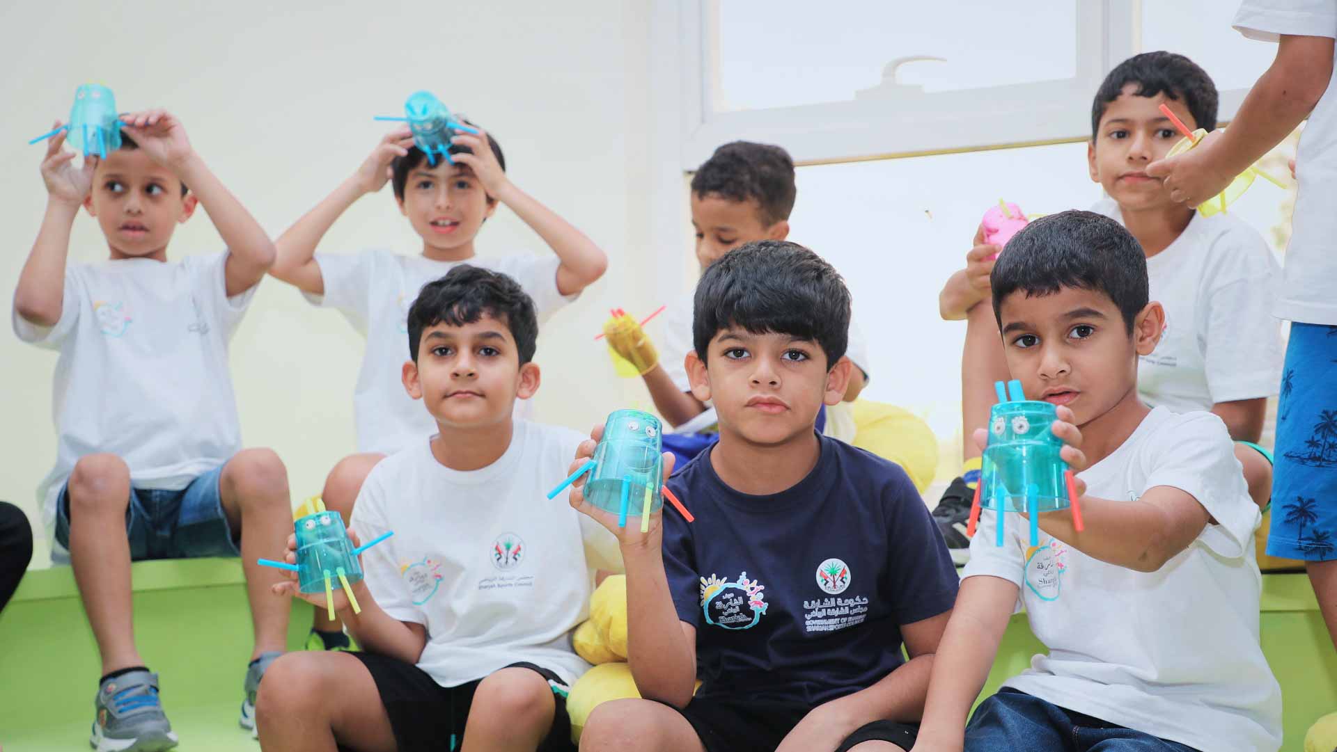 Image for the title: Robotic Summer Gathering advances sustainability in Al Hamriyah 