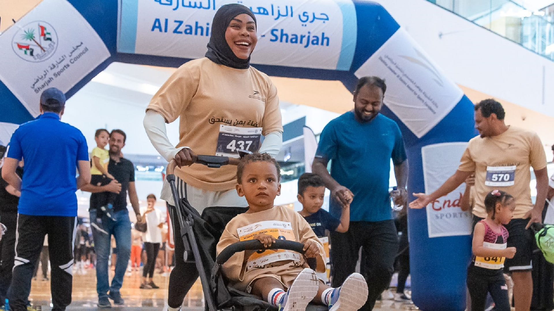 صورة بعنوان: انطلاق الحملة الترويجية لجائزة الشيخة جواهر للتميز الرياضي 