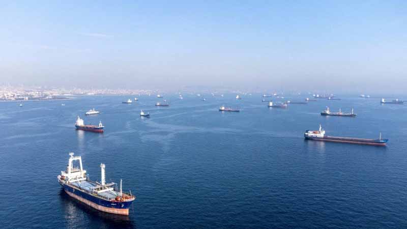 Image for the title: Russia says Ukraine grain export deal 'ended' 