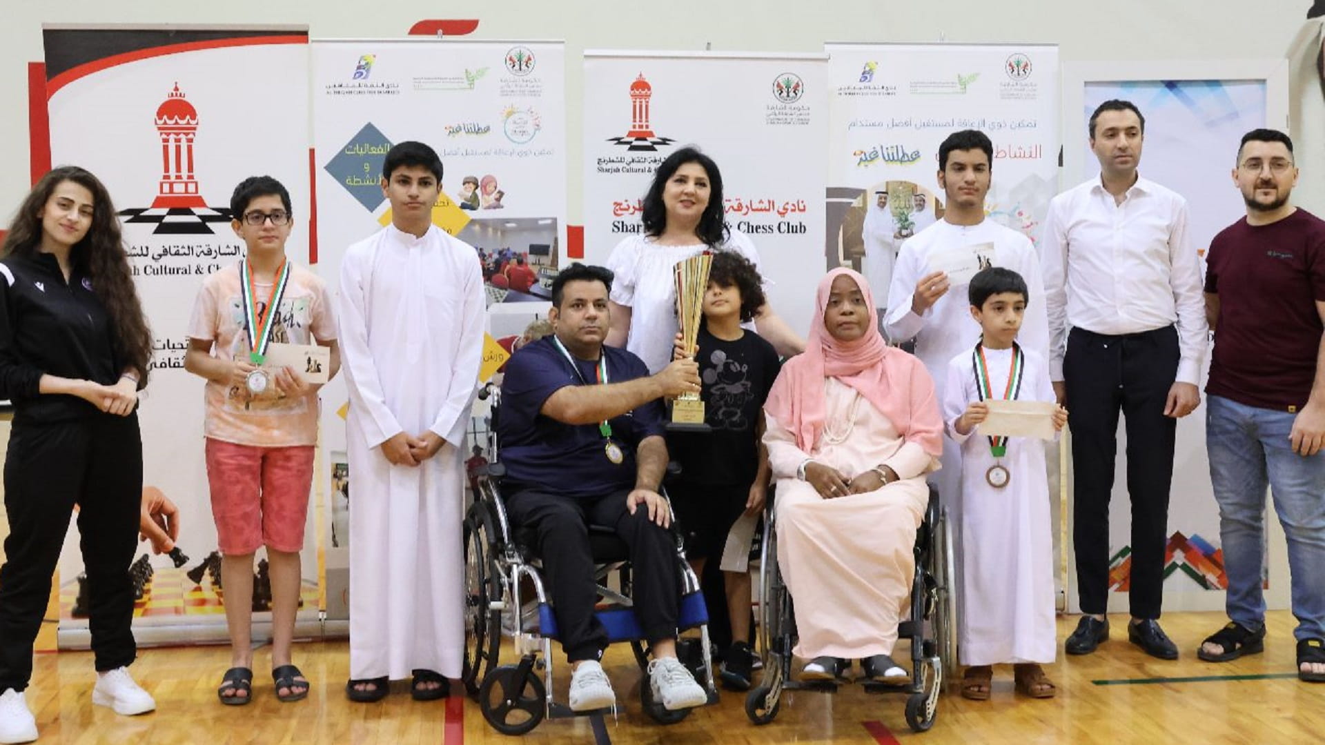 Image for the title: Sharjah Summer Blitz Chess Championship concludes 