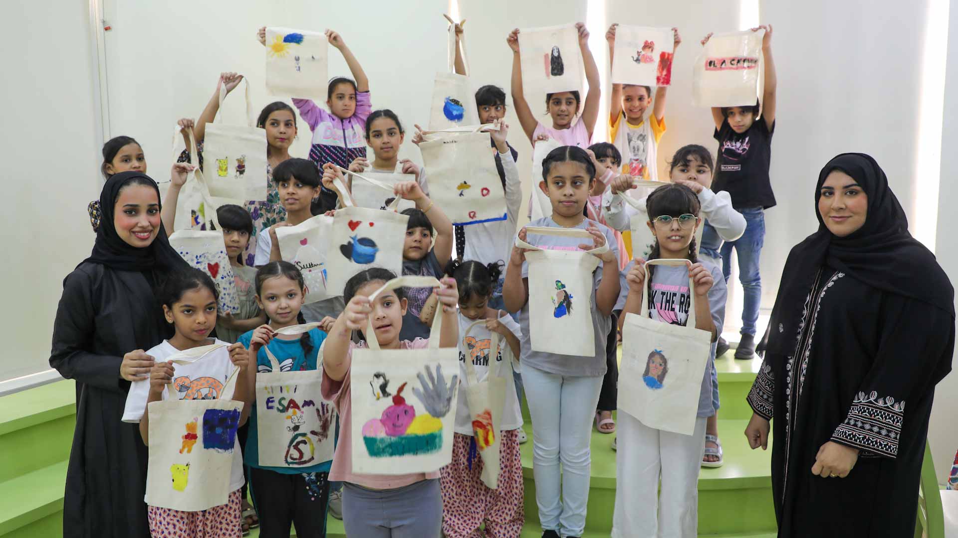 صورة بعنوان: بلدية الحمرية تقيم ورشة بيئية حول بدائل الأكياس البلاستيكية 