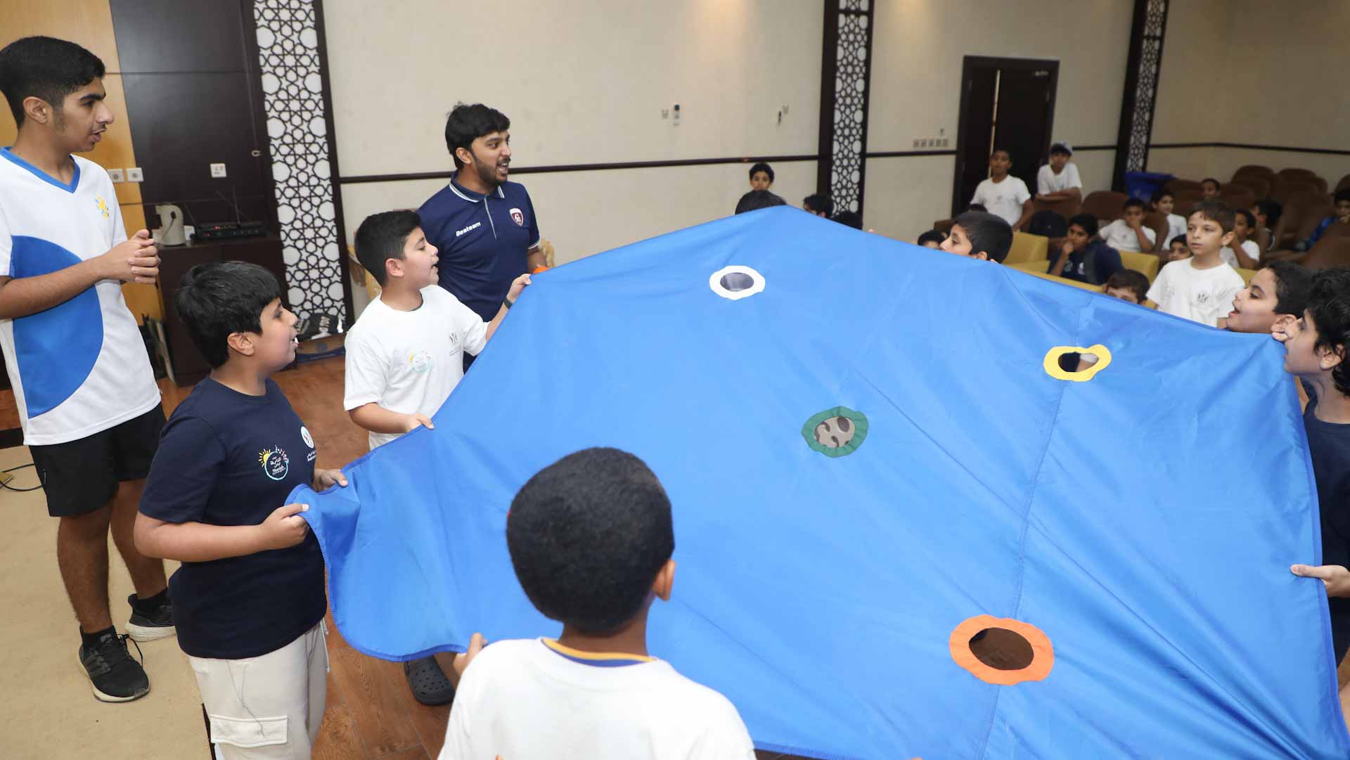 Image for the title: "Our Unconventional Holiday" covers sports and cultural activities 