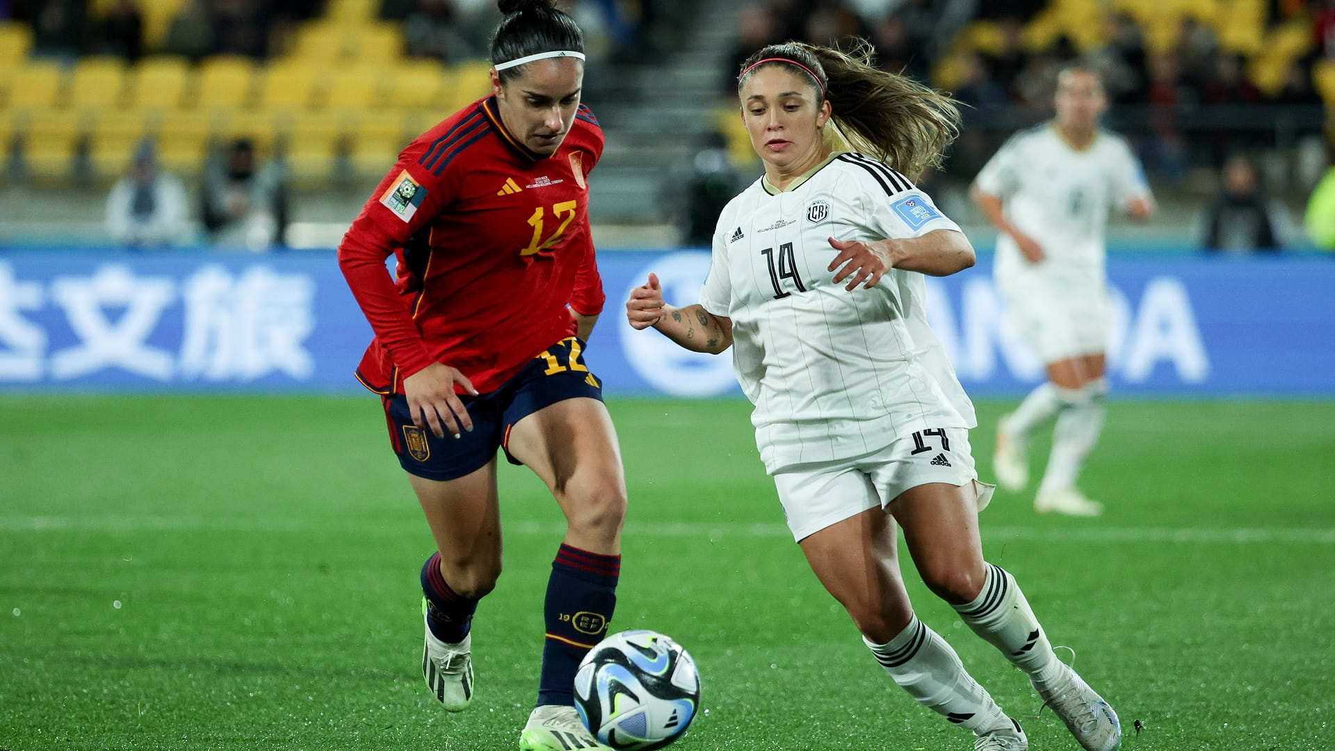 صورة بعنوان: إسبانيا تقسو على كوستاريكا في افتتاح مسيرتها بمونديال السيدات 