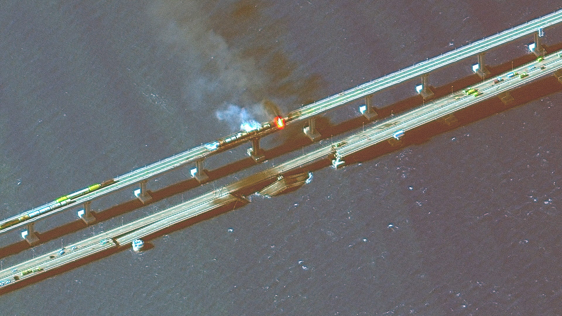 صورة بعنوان: مسؤول: أوكرانيا حاولت الهجوم بطائرات مسيرة على شبه جزيرة القرم 