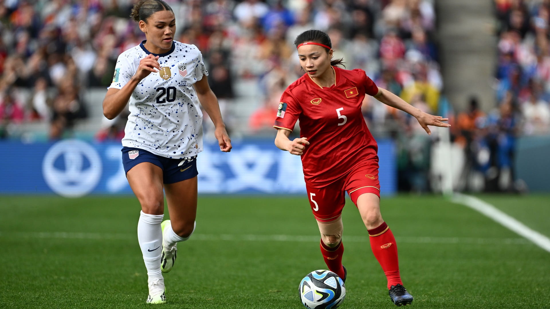 صورة بعنوان: أميركا تقسو على فيتنام في مونديال السيدات 