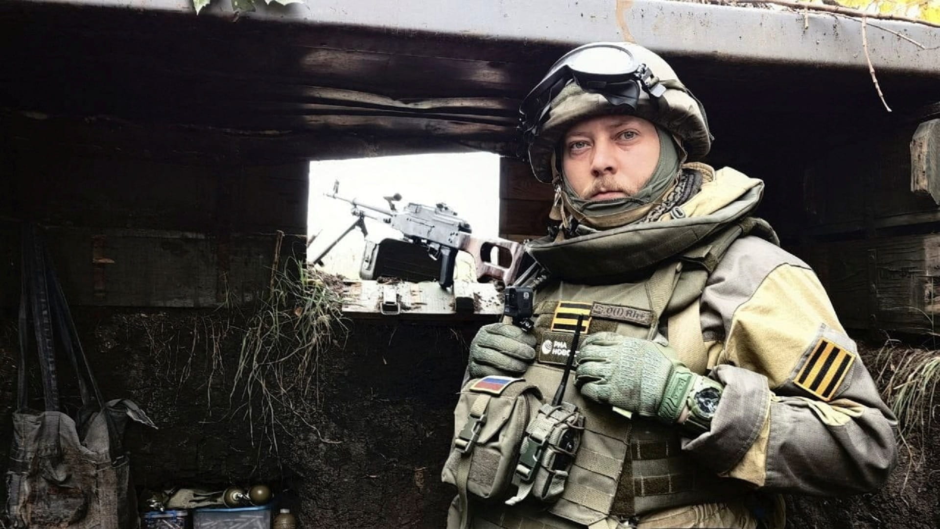 Image for the title: Russian war correspondent killed in south Ukraine 
