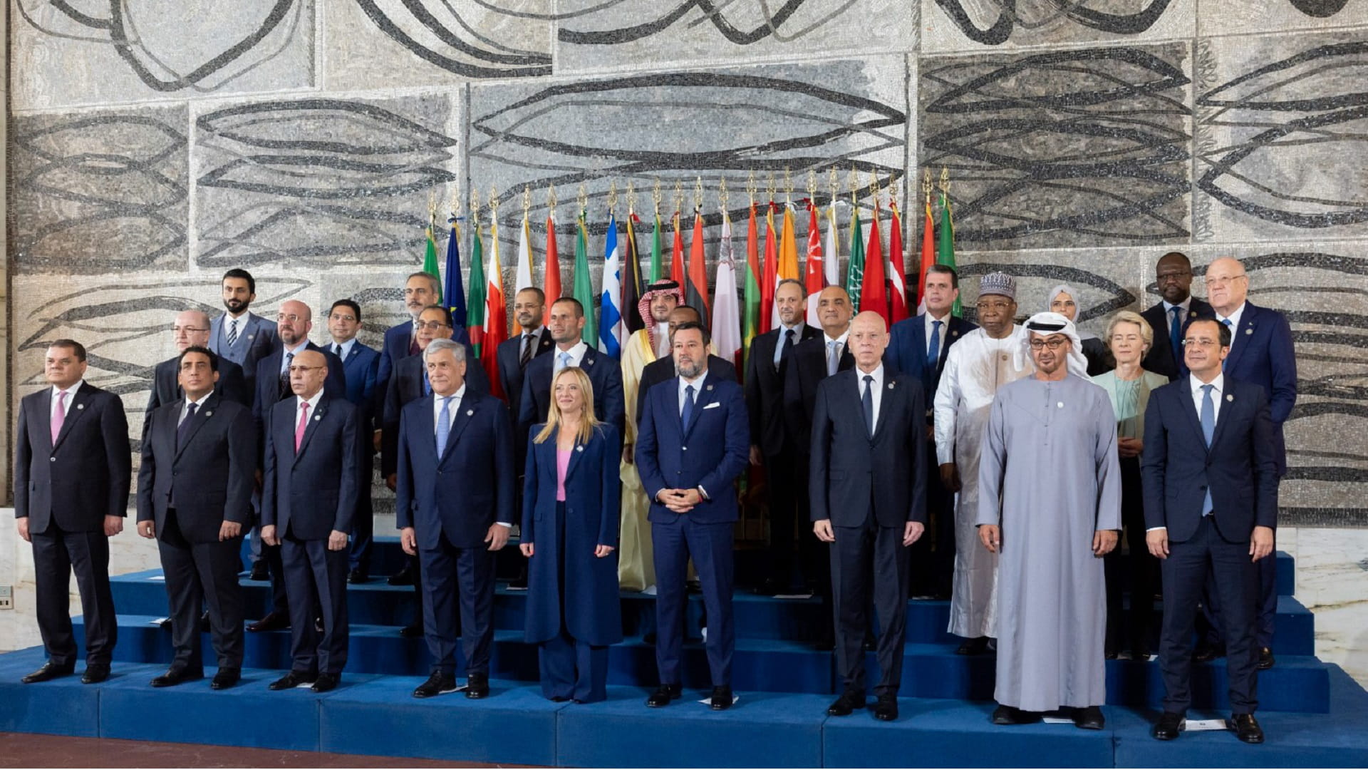 Image for the title: UAE Pres. participates in Int’l Conference on Dev. and Migration 