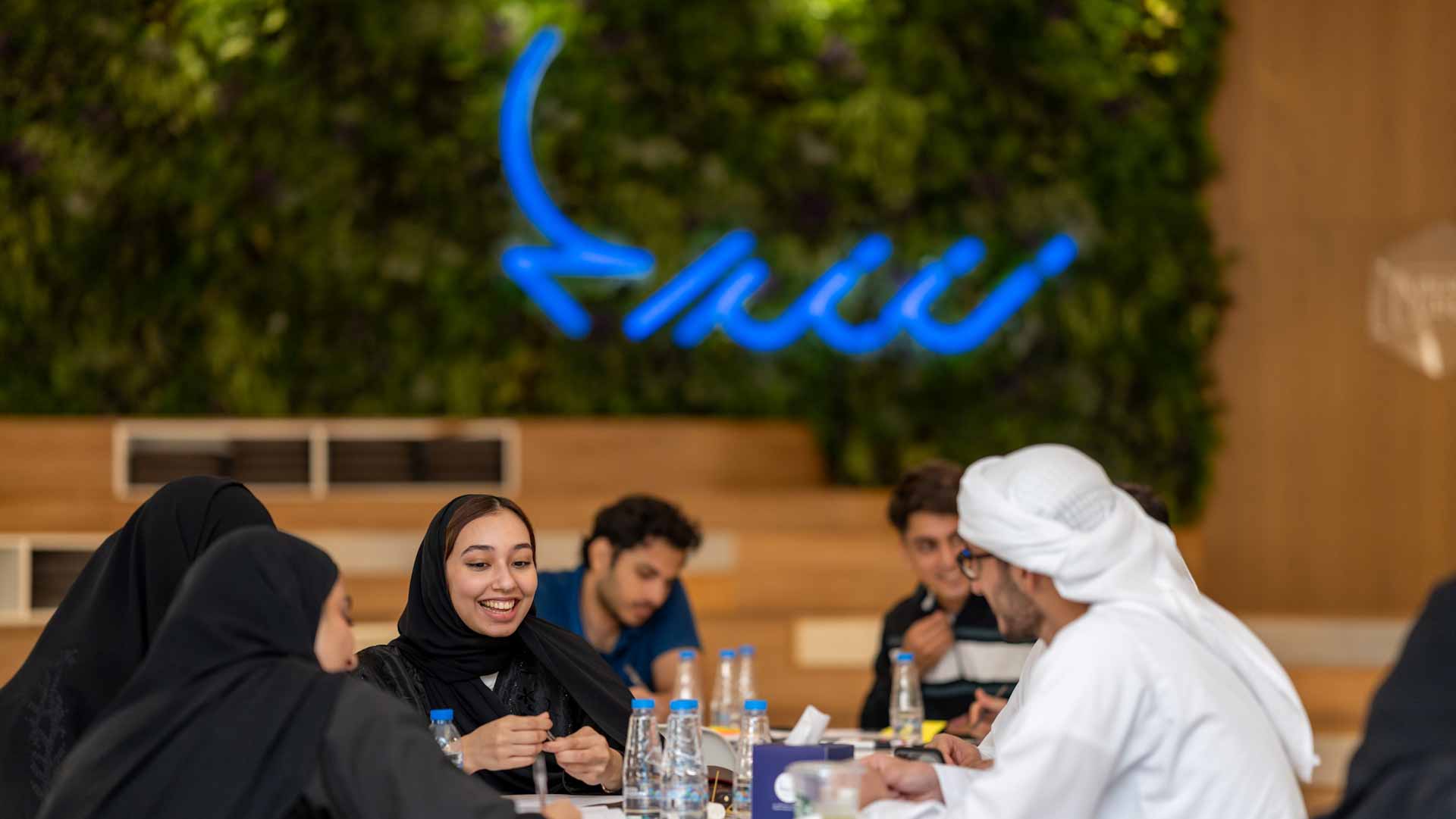 Image for the title: 81% participants at Sheraa's Startup Dojo prgm are Emirati 