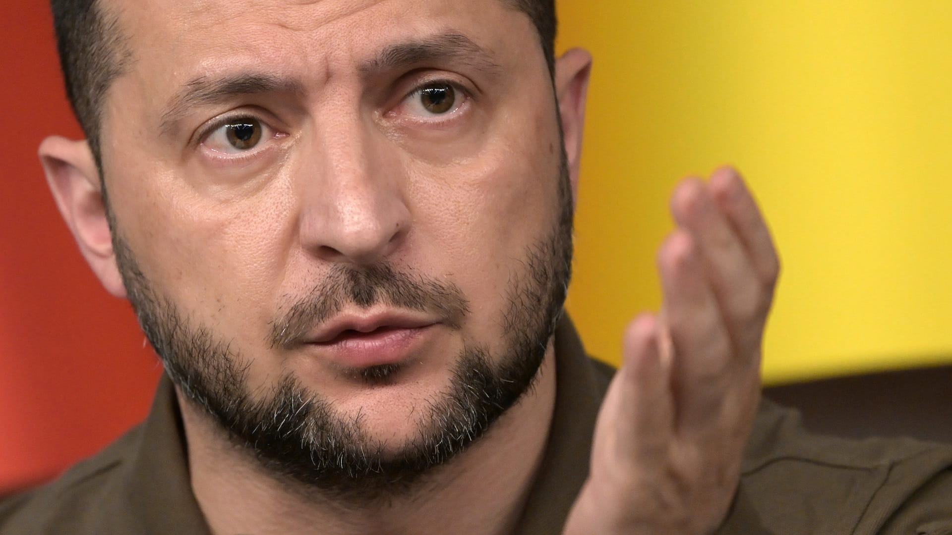 Image for the title: Zelensky says 'war' coming to Russia after Moscow drone attack 