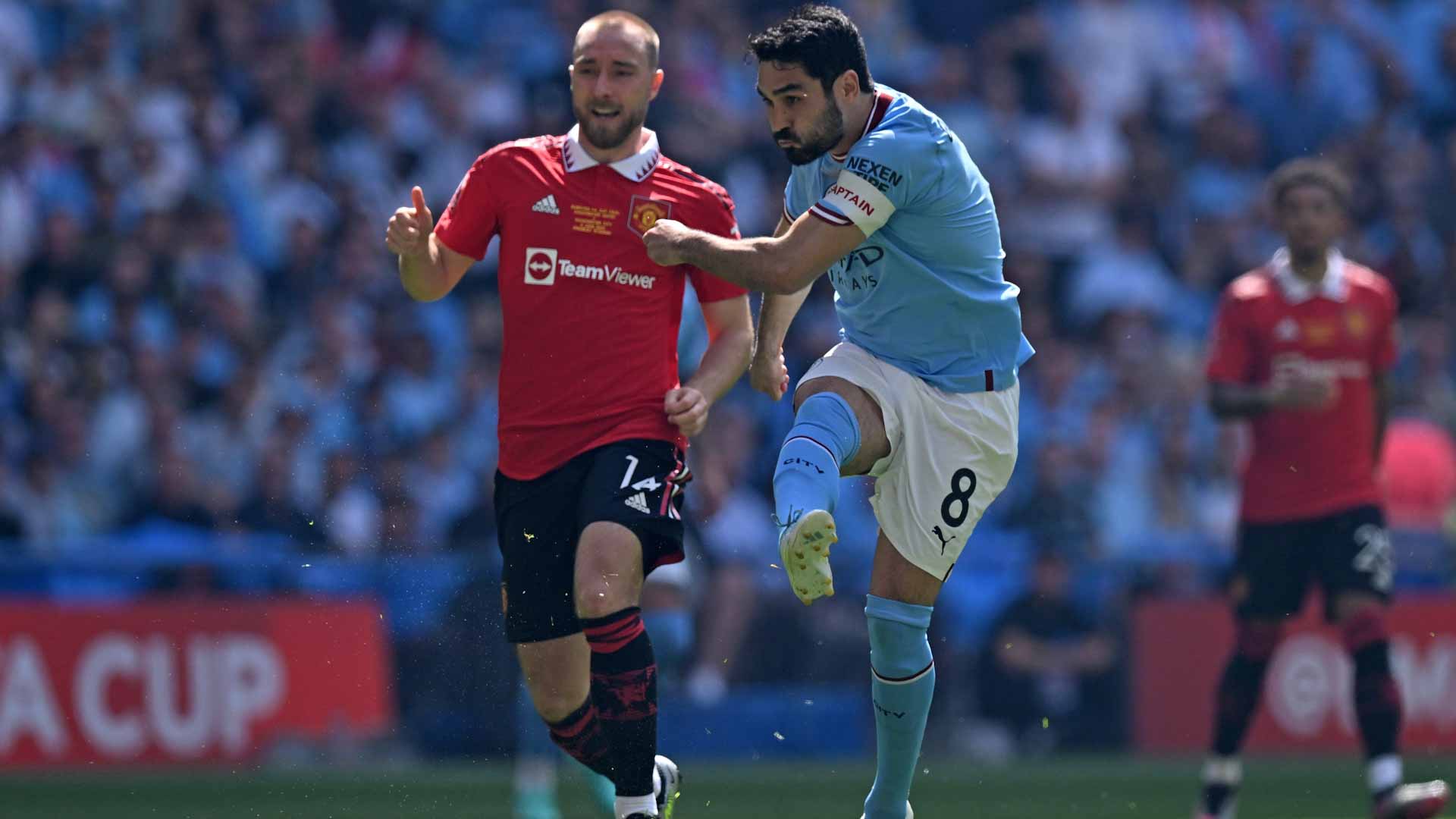 صورة بعنوان: مانشستر سيتي بطلاً لكأس الاتحاد الإنجليزي  