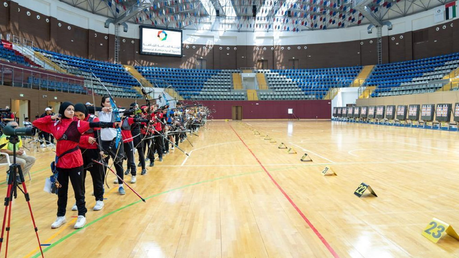 Image for the title: Sharjah wins Archery Championship's gold, silver medals 