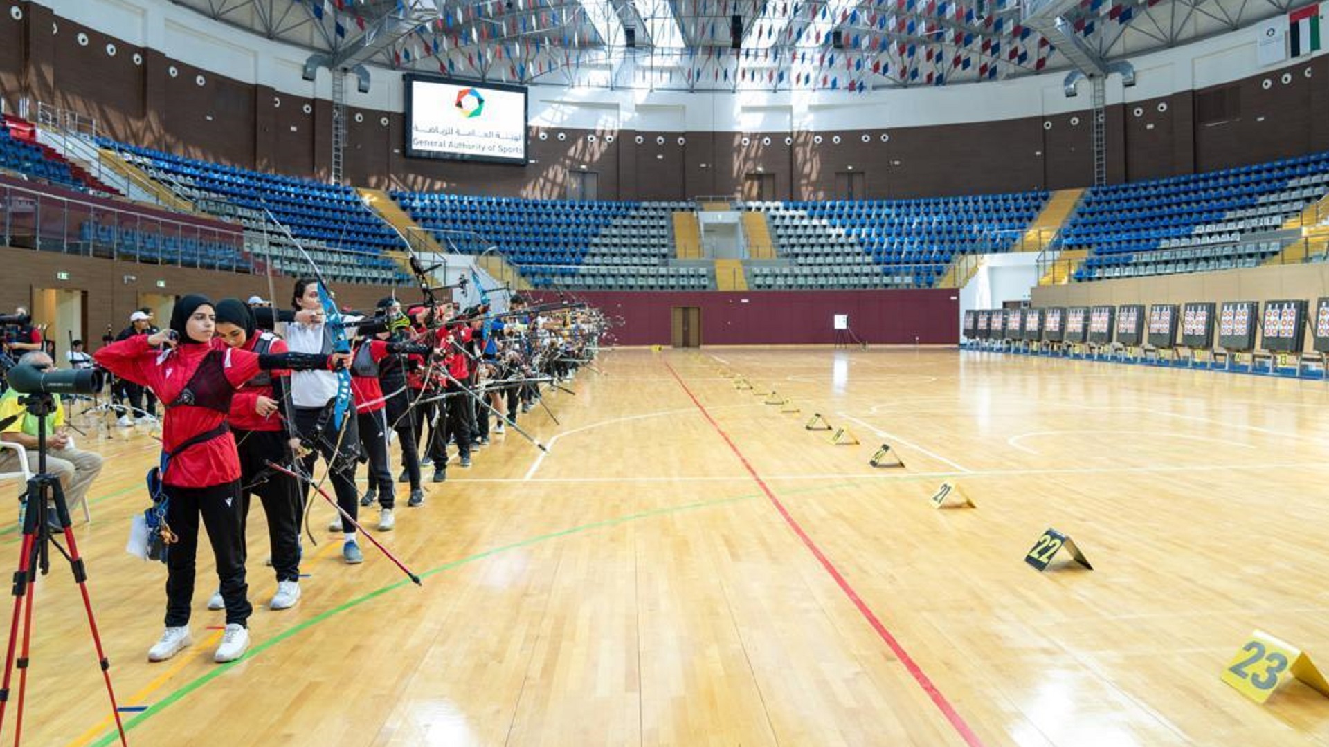 Image for the title: Sharjah wins Archery Championship's gold, silver medals 