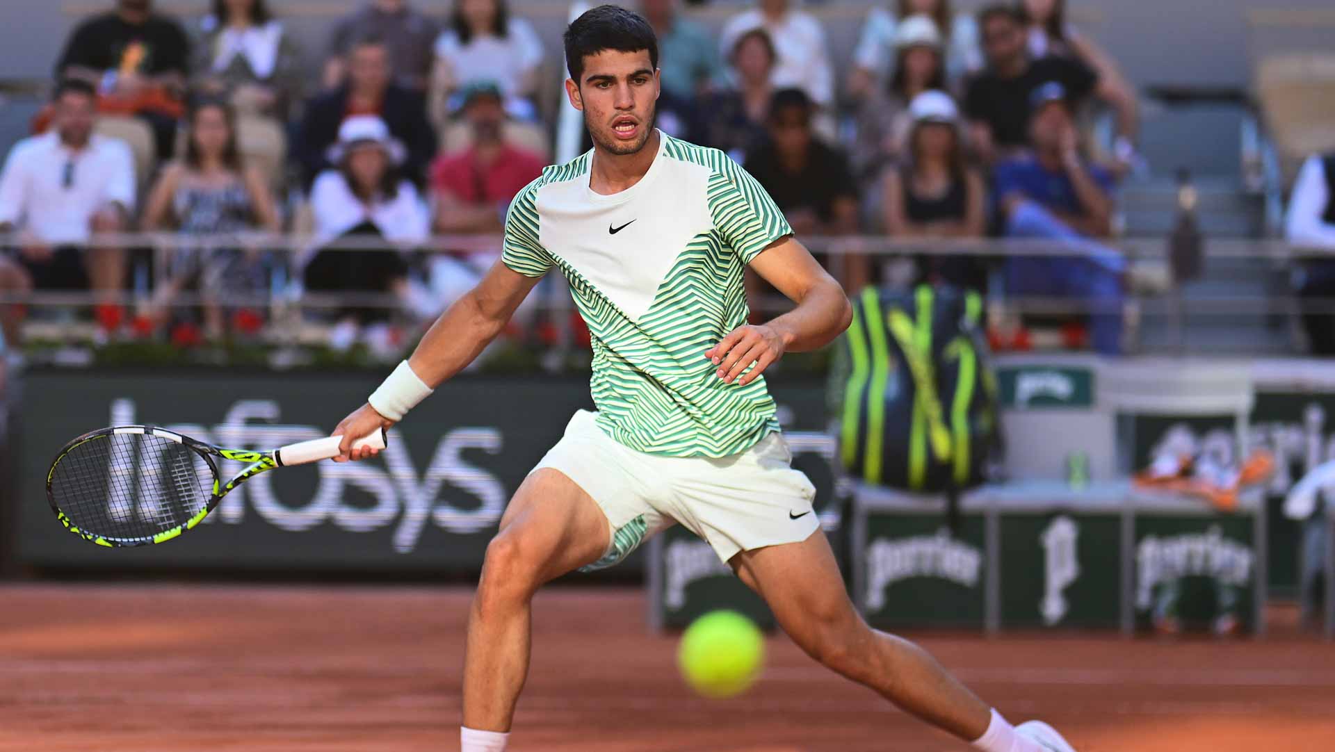 صورة بعنوان: الإسباني ألكاراز يبلغ دور الثمانية في رولان جاروس 