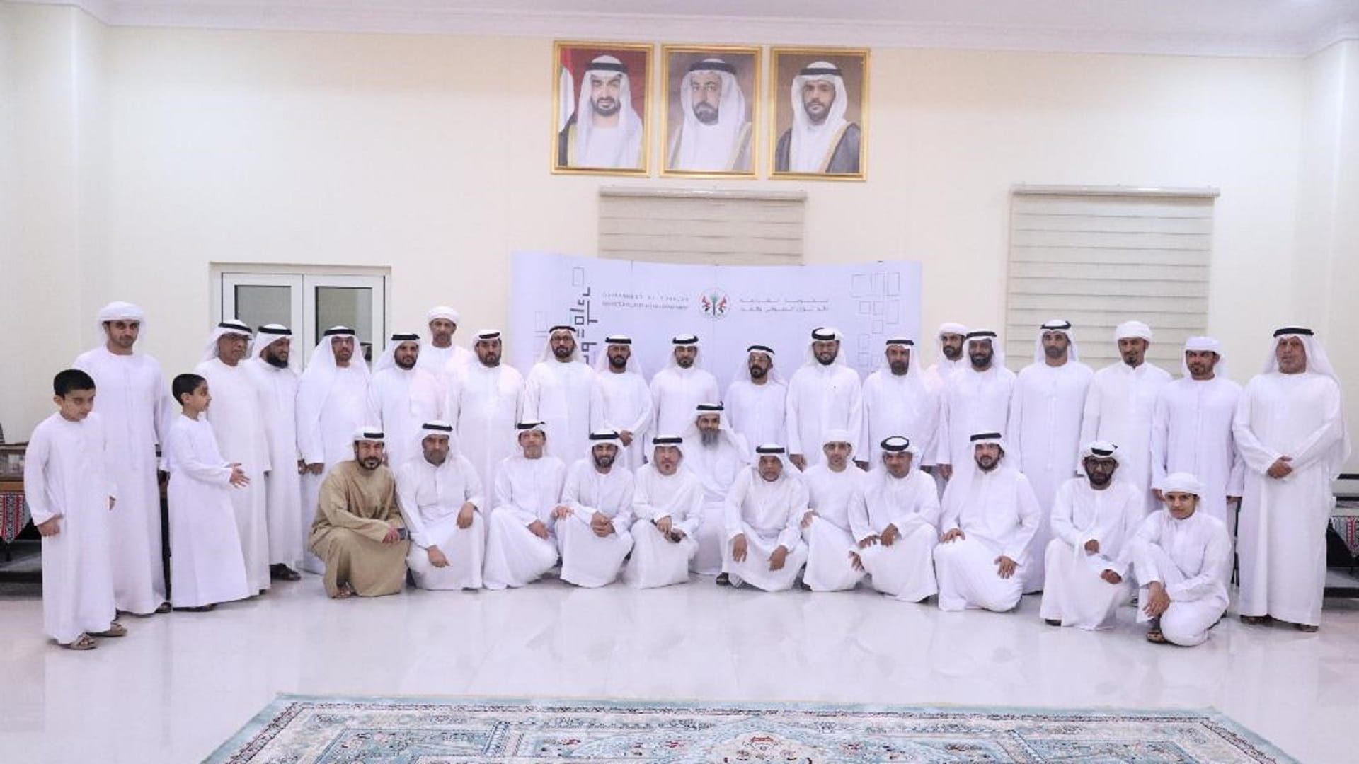 Image for the title: Al Bustan Council honours retired nationals for their contribution 