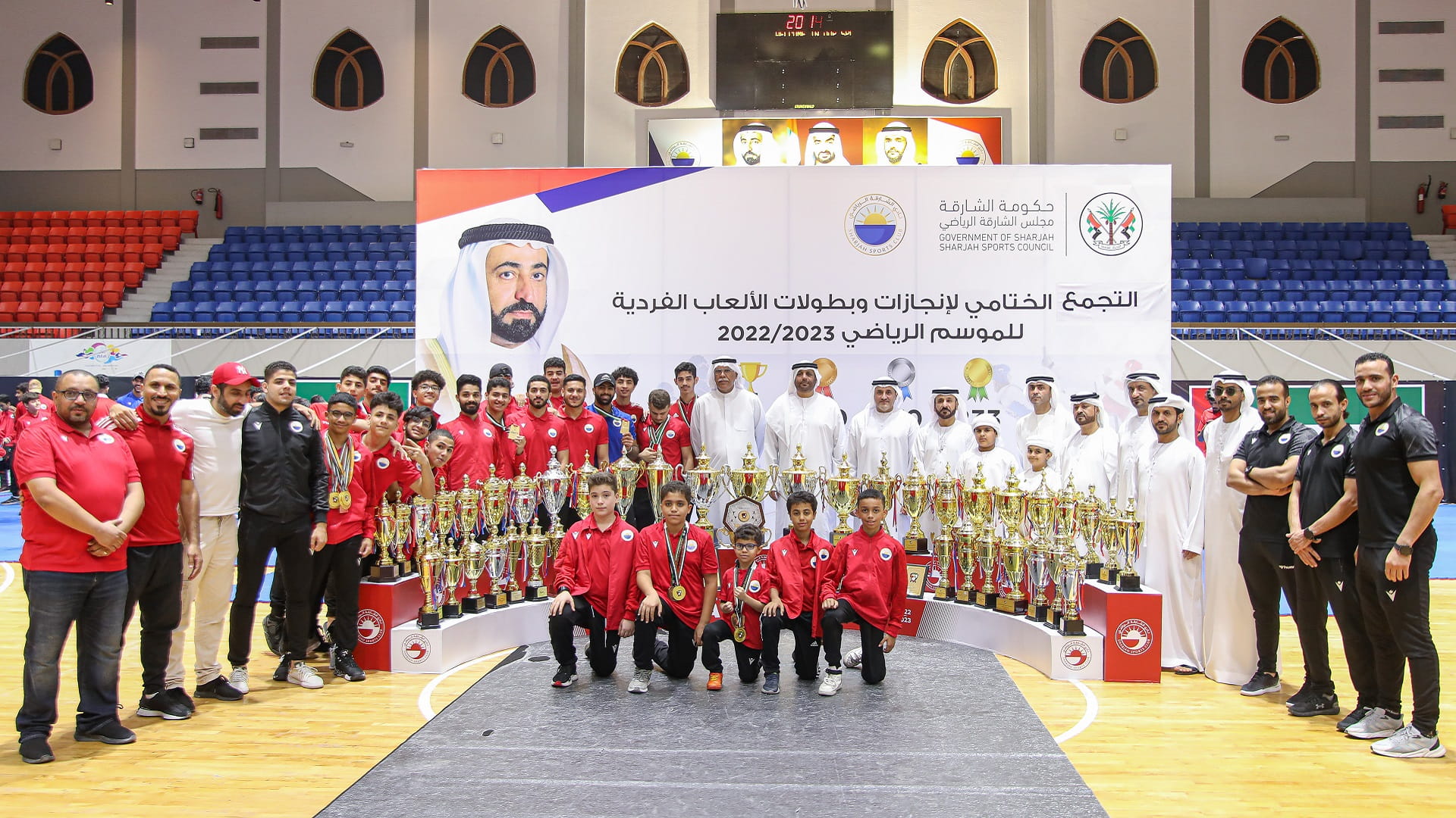 Image for the title: Sharjah Club celebrates its teams’ glorious campaign 