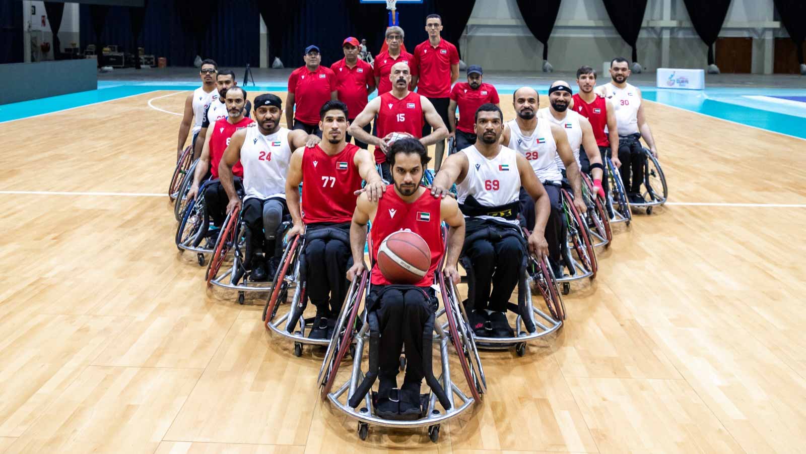 صورة بعنوان: الإمارات تواجه إيطاليا في بطولة العالم للسلة على الكراسي المتحركة 