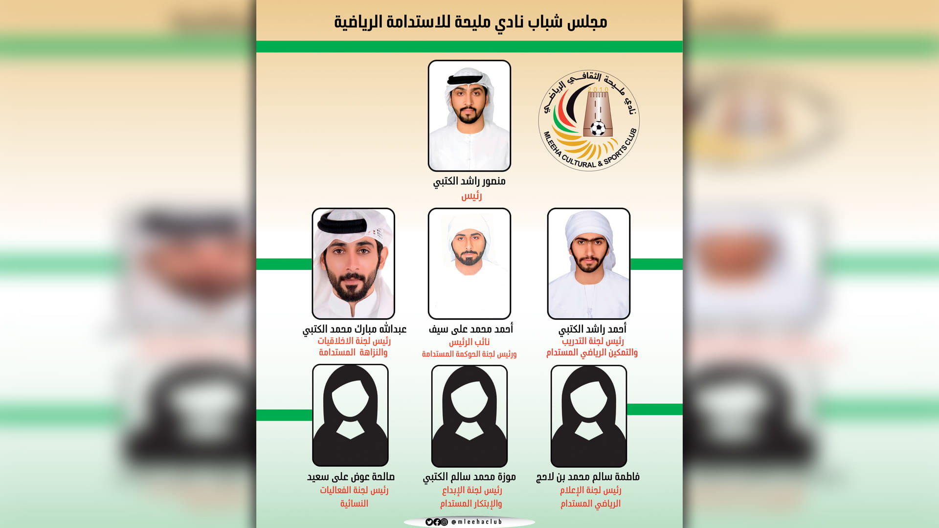 صورة بعنوان: نادي مليحة يعزز الاستدامة الرياضية بتشكيل مجلس للشباب 