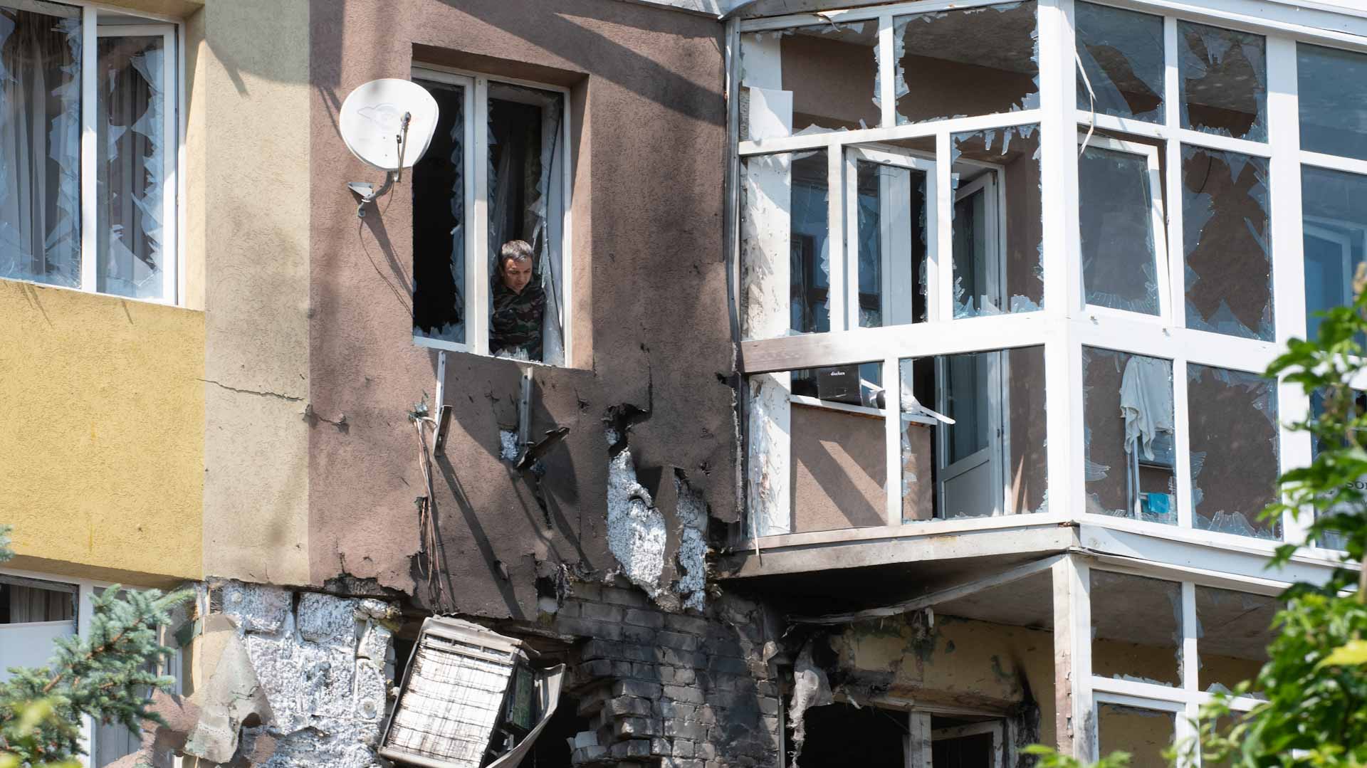 Image for the title: South Ukraine in conflict as Putin ignores the attack 