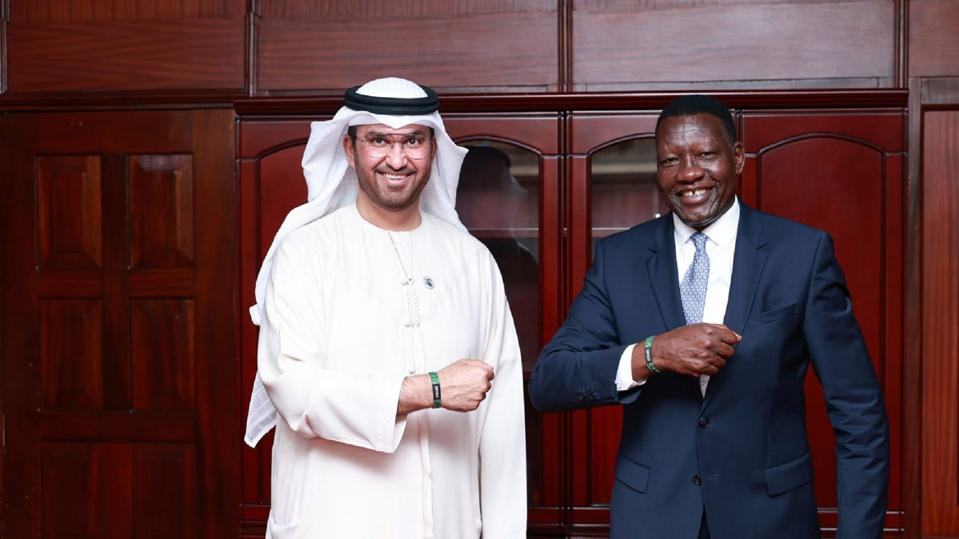 صورة بعنوان: سلطان الجابر يدعو لتطوير منظومة التمويل المناخي العالمي بإفريقيا 