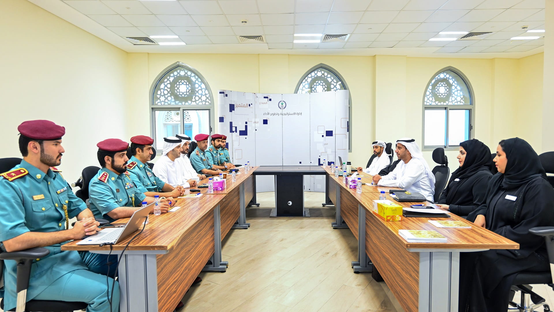 Image for the title: SP briefs SDVAD on best practices in strategic planning 