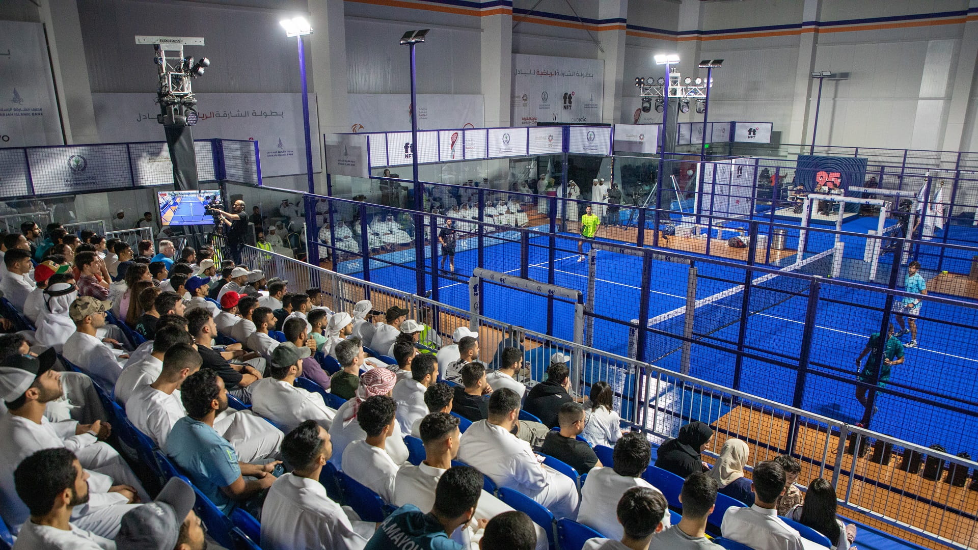 صورة بعنوان: بطولة الشارقة الرياضية للبادل تحقق 1.1 مليون مشاهدة على "مرايا" 