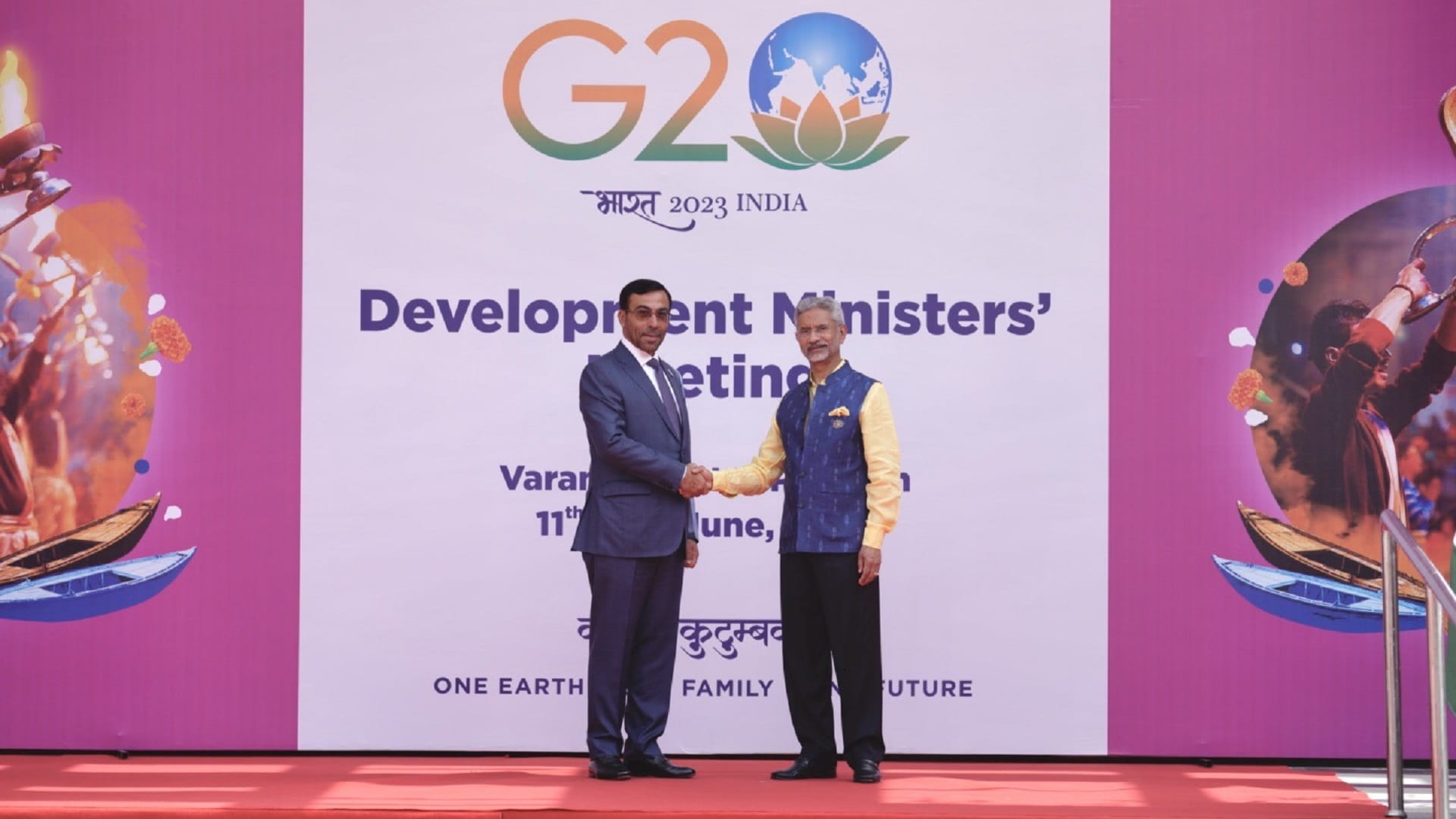 صورة بعنوان: الإمارات تشارك في اجتماع وزراء التنمية لمجموعة العشرين بالهند 