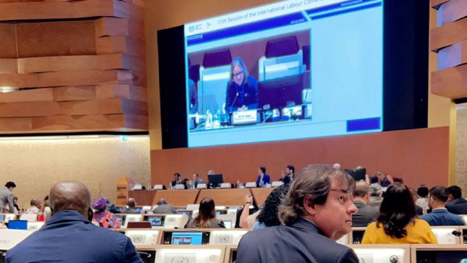 صورة بعنوان: غرف التجارة والصناعة تشارك في مؤتمر العمل الدولي بجنيف 