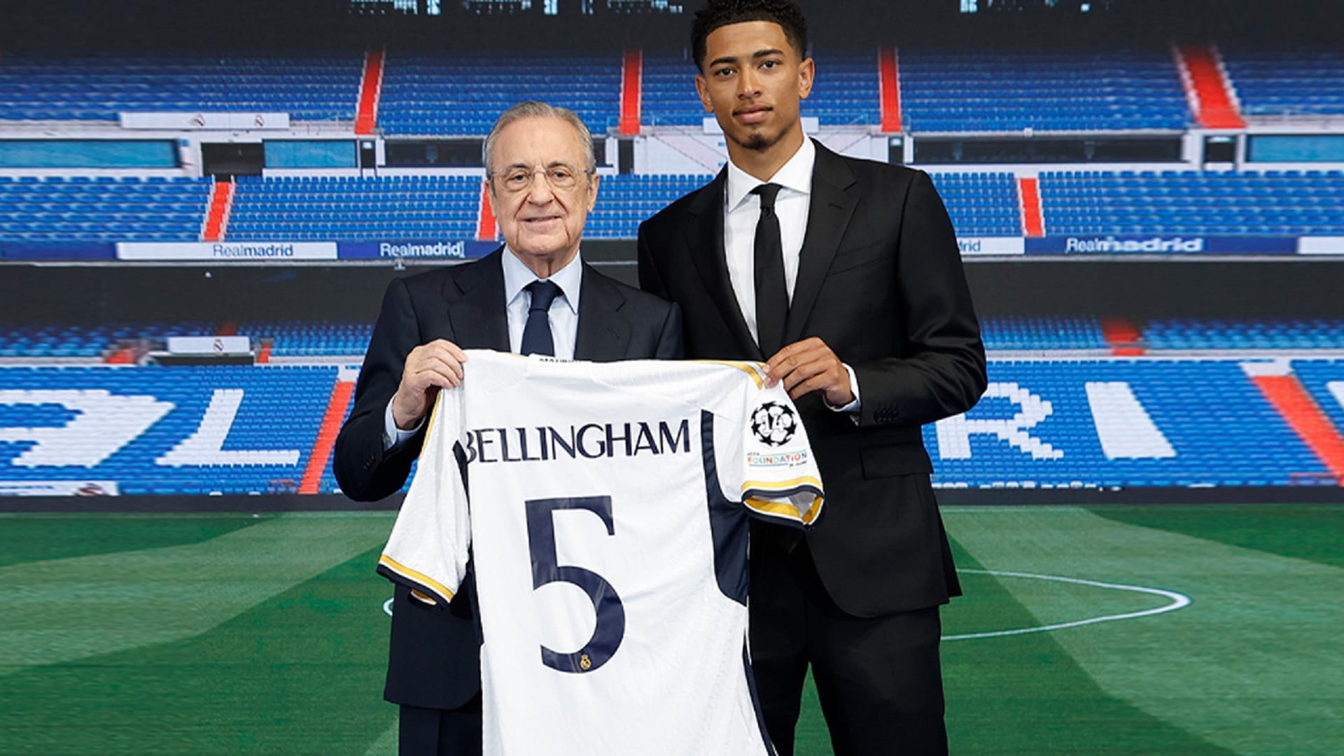 صورة بعنوان: ريال مدريد يمنح الرقم 5 للنجم الجديد بيلينغهام  